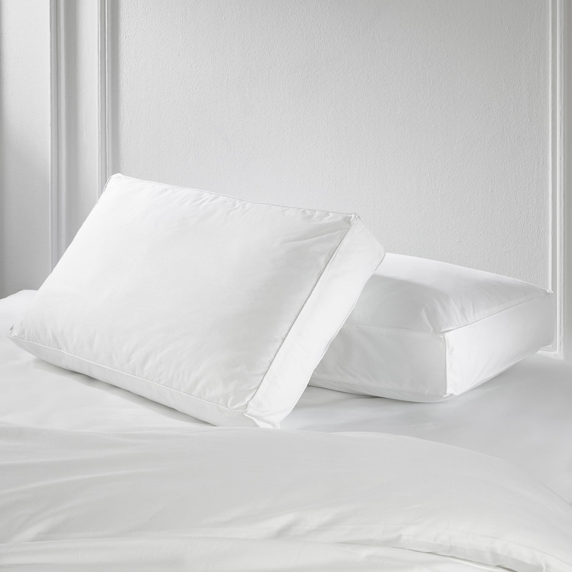 Snuggledown Side Sleeper White Pillow Firm Support Designed for Side Sleepers Bed Pillows