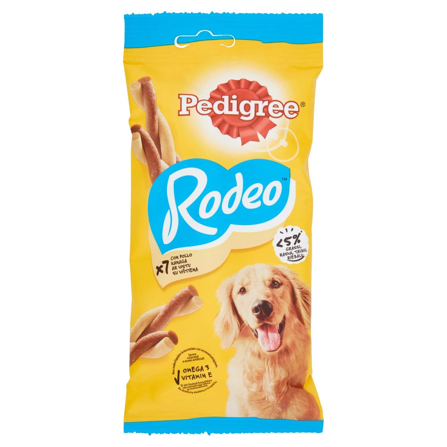 Dog Treats, Rodeo Dog Treat, Chicken Flavor 123g, Bowls of Goodness, Treats for Dogs Developed by Veterinarians