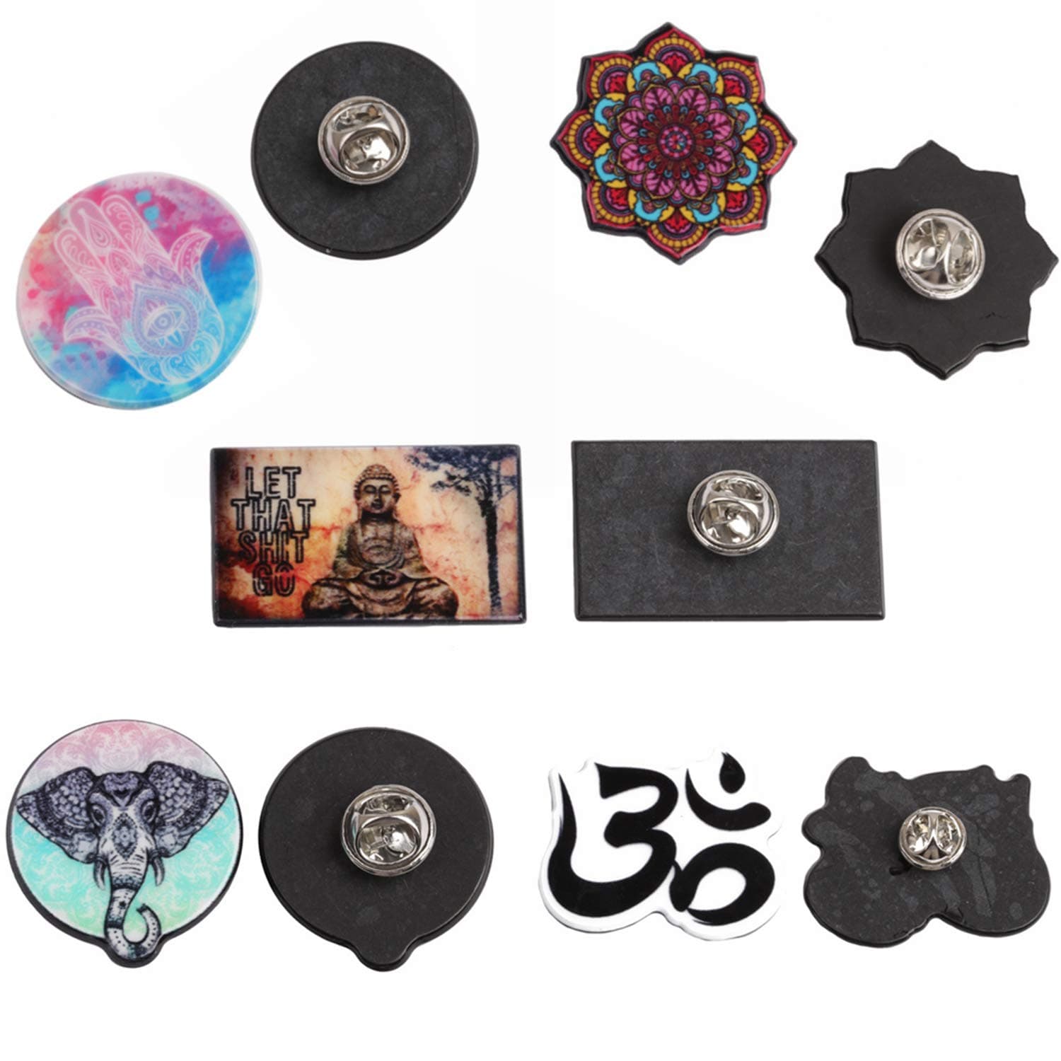 5 Pack Spiritual Pins