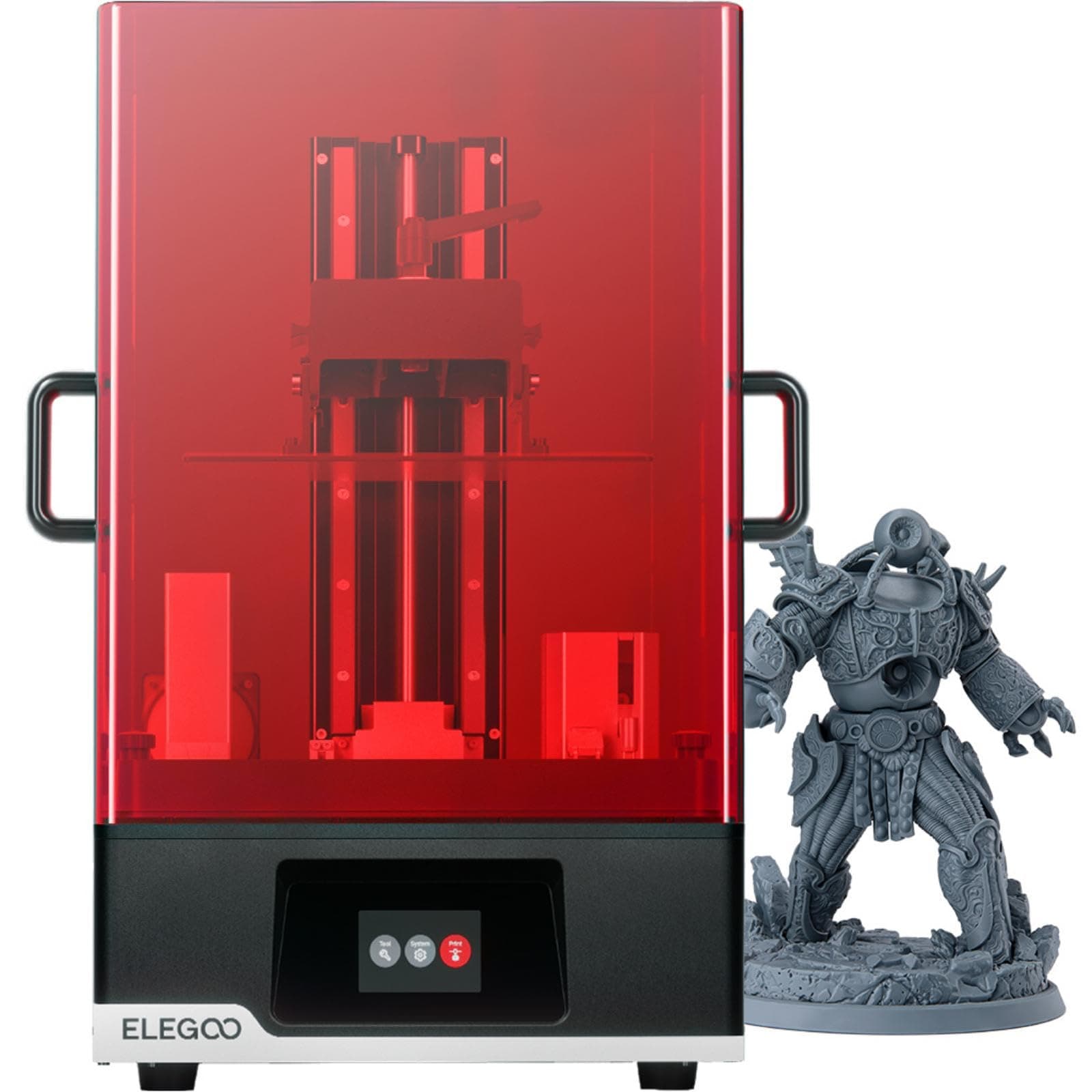 Jupiter SE LCD 3D Printer, Resin 3D Printer with 12.8-inch 6K Monochrome LCD, Large Printing Size of 277.85 x 156.26 x 300 mm³