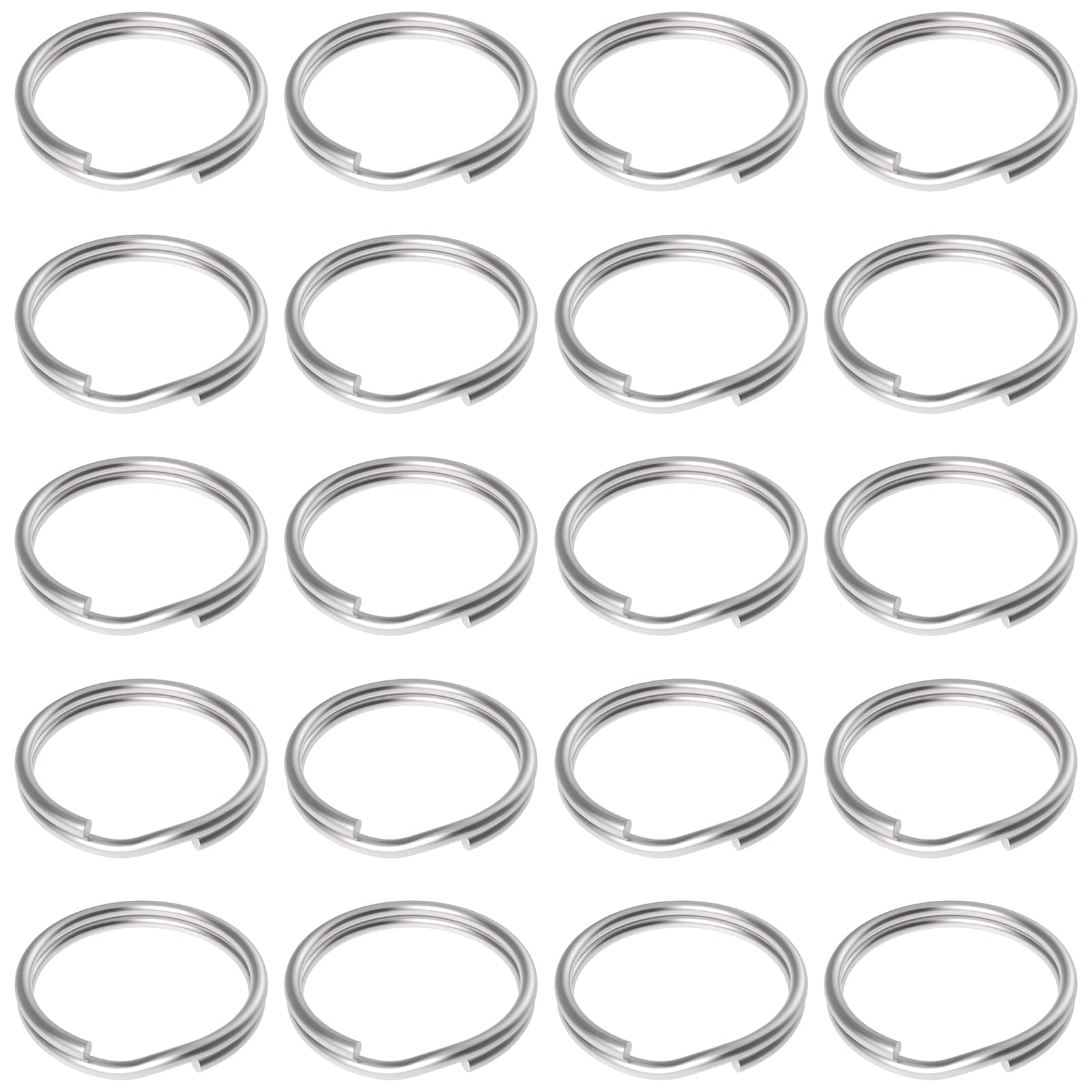 – Uniclife 100 Pack 15mm Mini Split Jump Ring with Double Loops Small Metal Rings Connectors for Jewelry Necklaces Bracelets Earrings Crafts Ornaments and DIY Arts