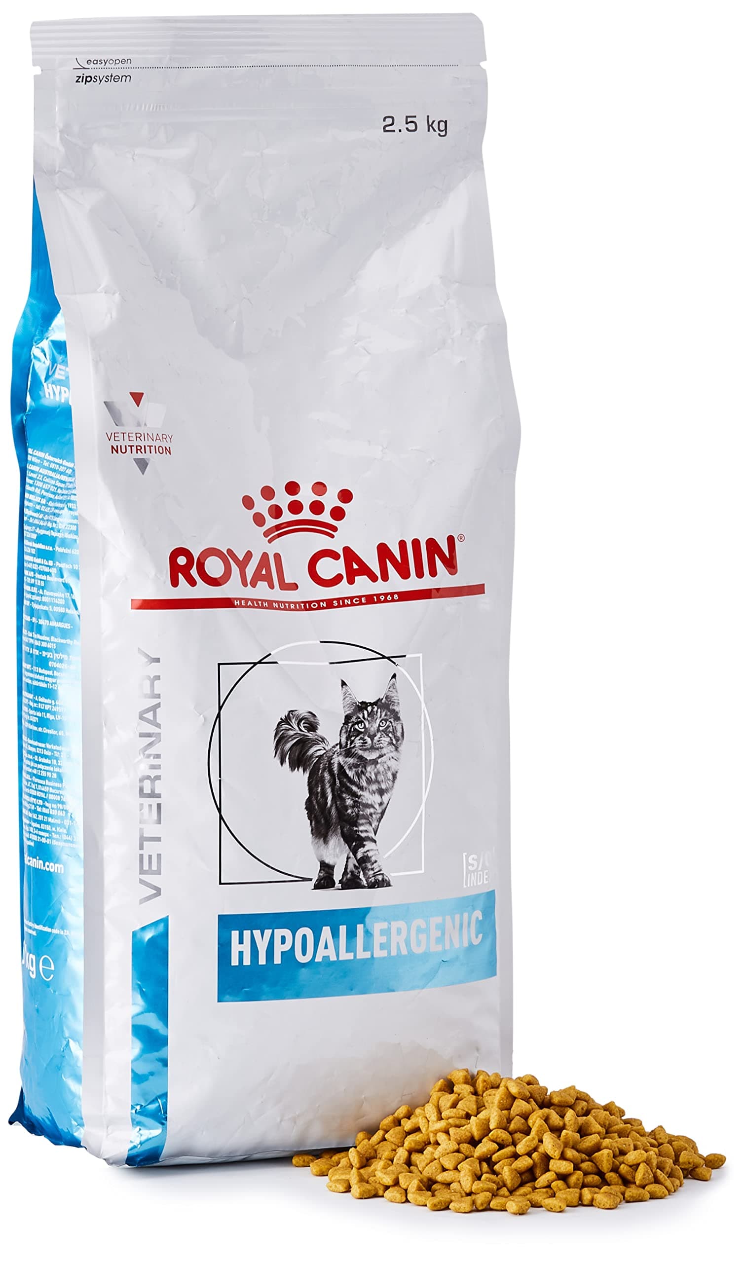 Hypoallergenic Cat Food, 2.5 kg