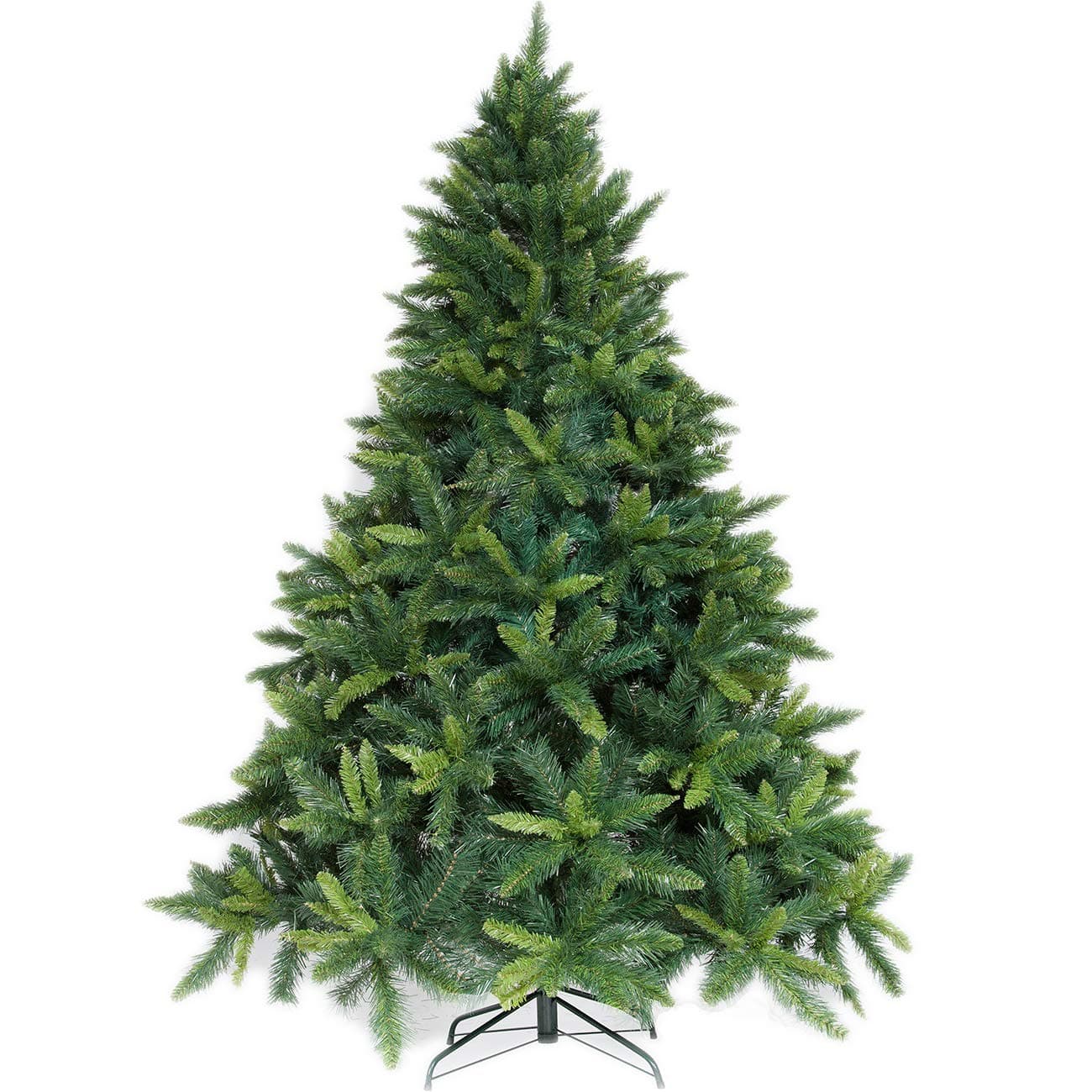 Potalay Artificial Christmas Tree Unlit 4,5,6,7.5 Feet Premium Hinged Spruce Full Tree(4 FT)