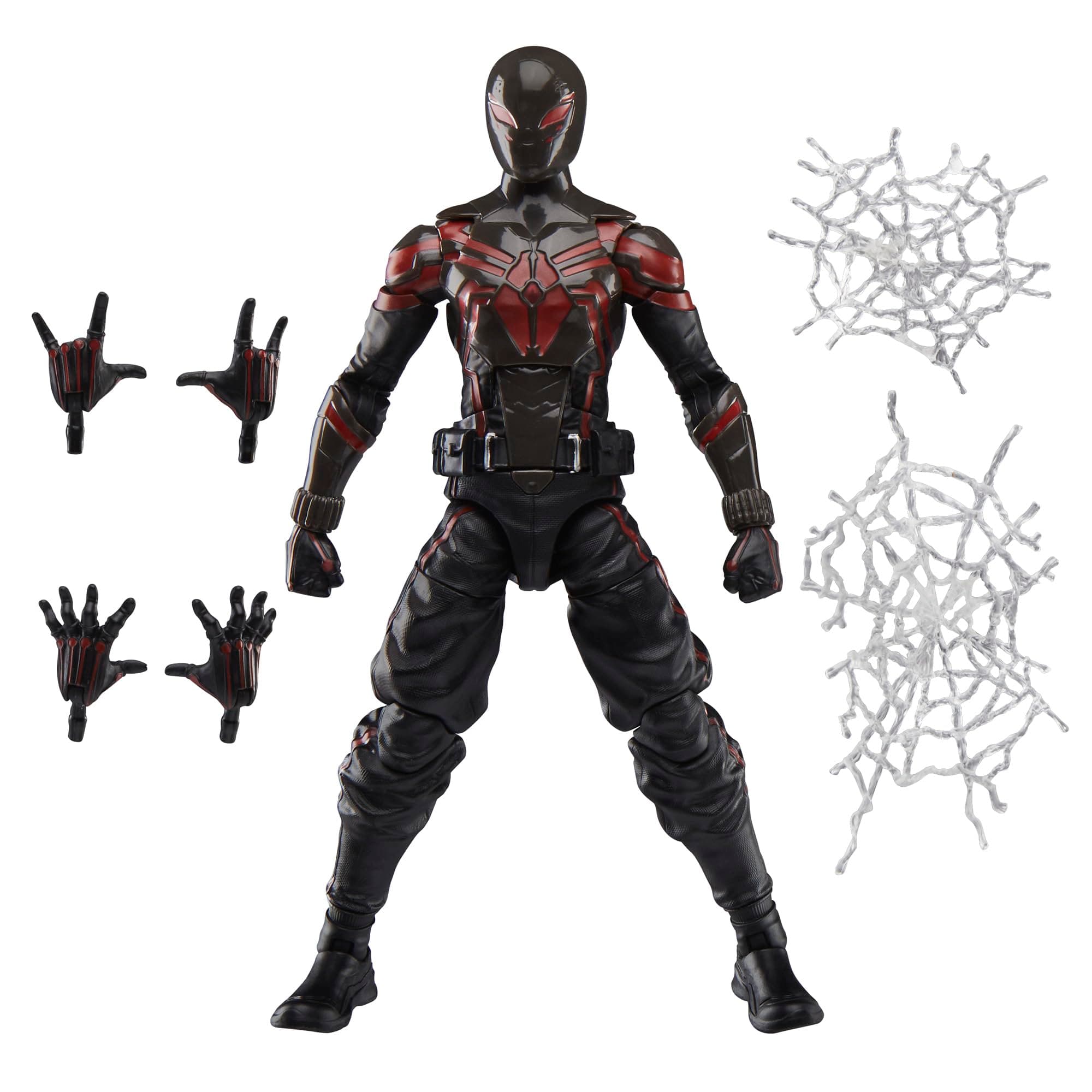 Marvel Legends Series Gamerverse Miles Morales Brooklyn 2099 Suit, Spider-Man 2 Video Game -Inspired Collectible 6 Inch Action Figure