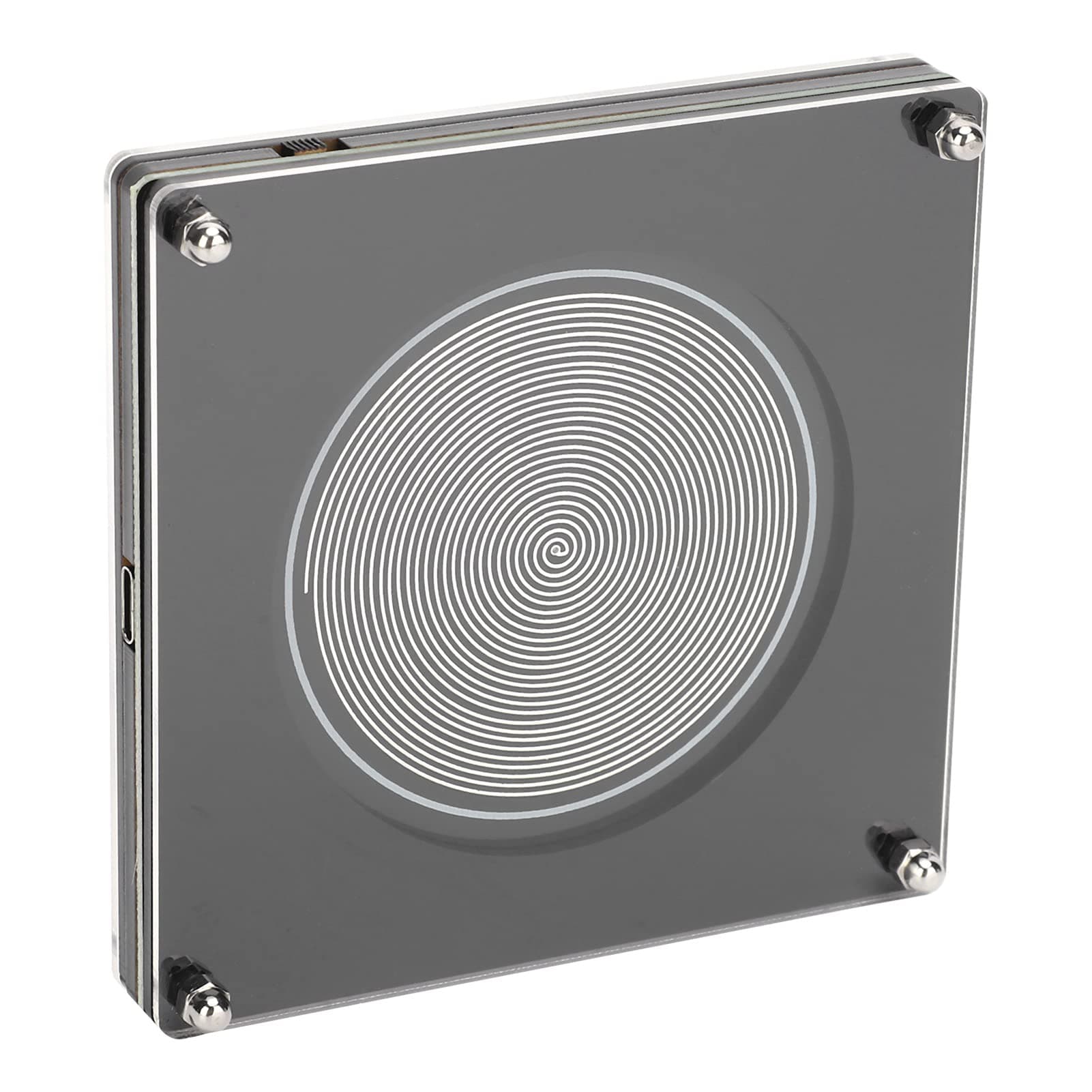 7.83HZ Wave Generator, Resonances Ultra Low Frequency Shuman 7.83 Hz Lakhovsky Pulse Generator Pulse Sleep Aid ABS Silver FM783