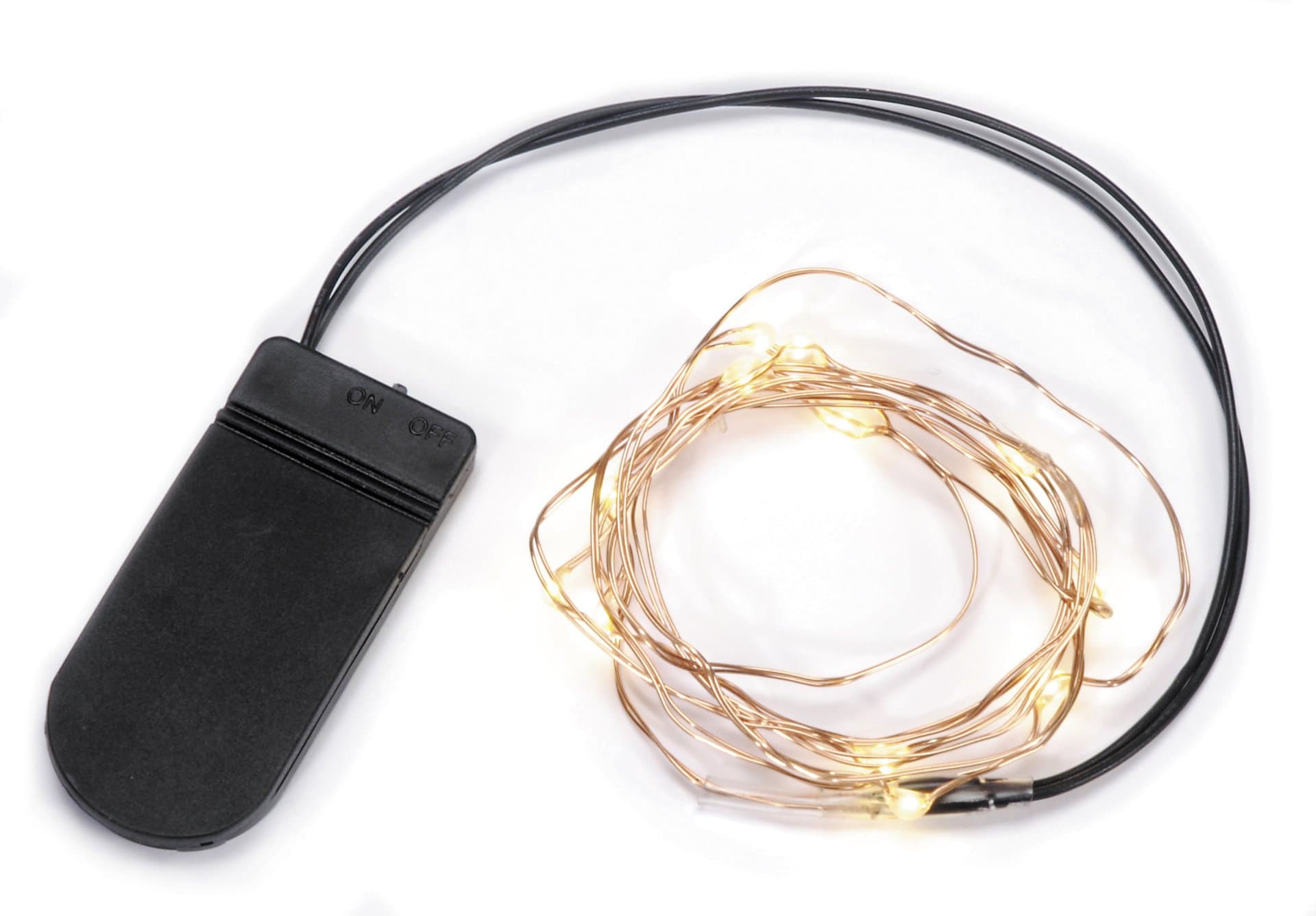 Darice Copper Wire LED Moon Lights, 4.5-Foot