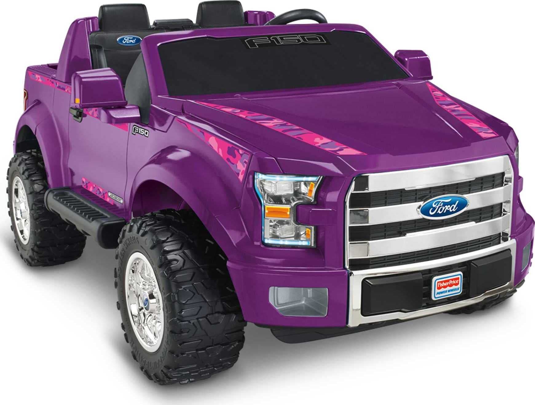 Fisher-Price Power Wheels Ford F-150 - Purple Camo