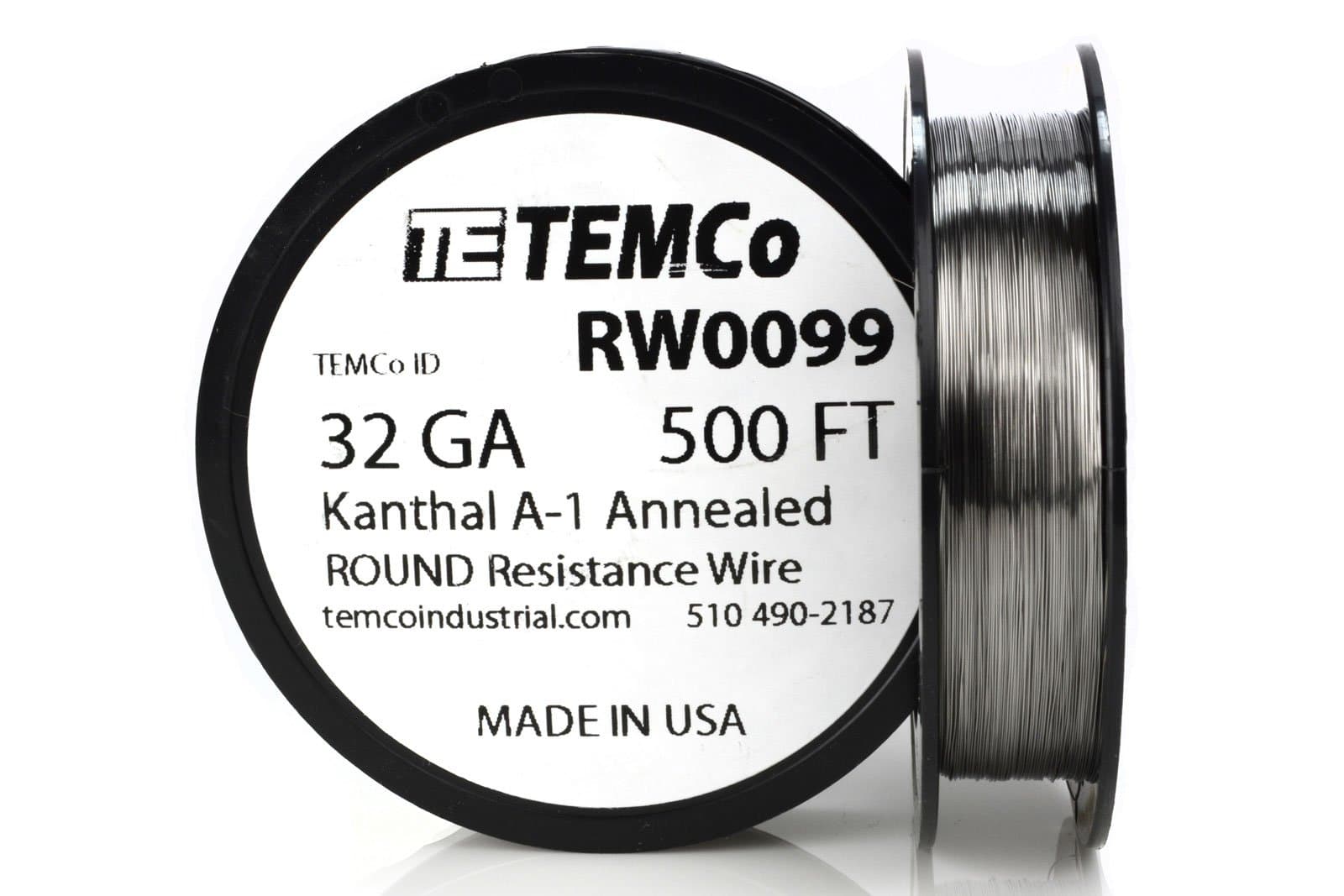 Kanthal A1 wire 32 Gauge 500 Ft Resistance AWG A-1 ga