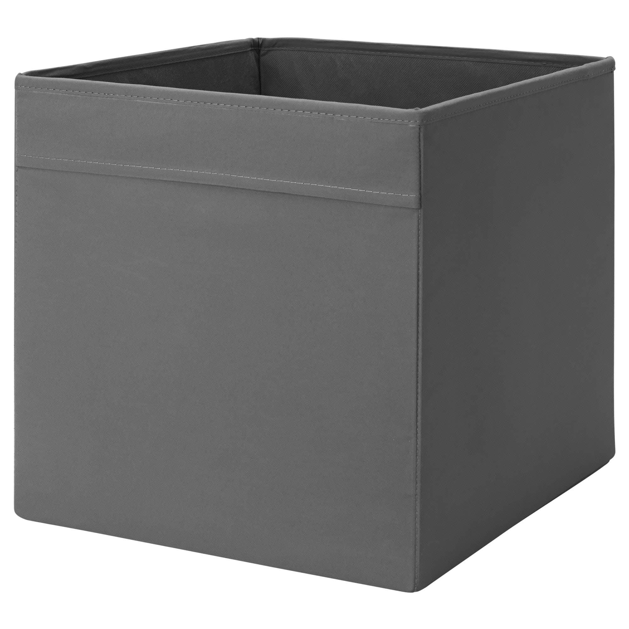 Ikea Drona Box, Dark Grey, 33x38x33 cm (13x15x13")