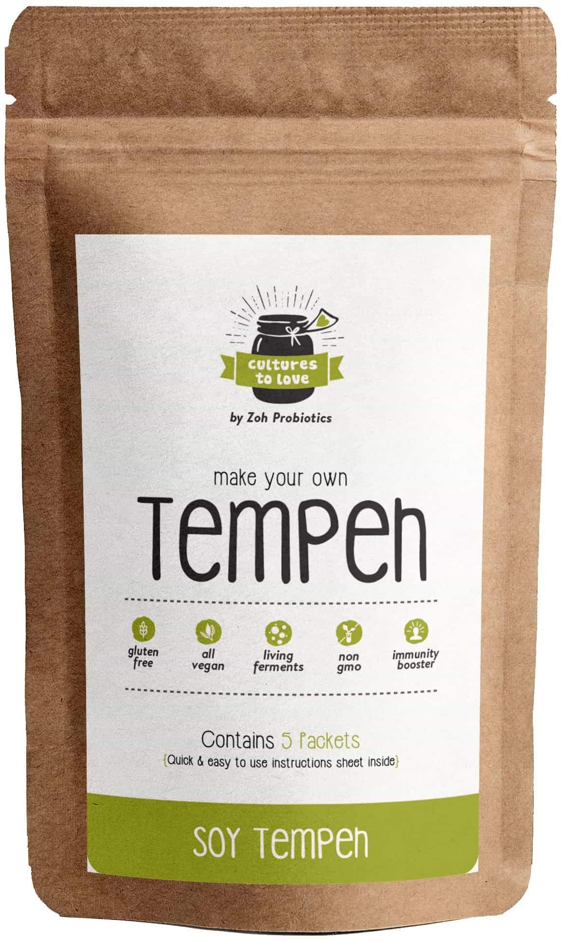 Cultures to Love Tempeh Starter Culture (Soy Tempeh)