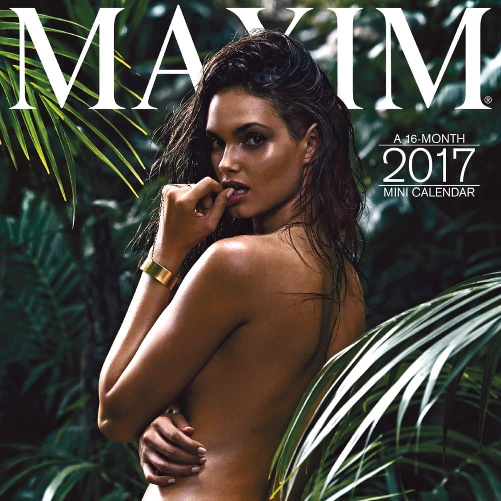 2017 MAXIM MINI Wall Calendar