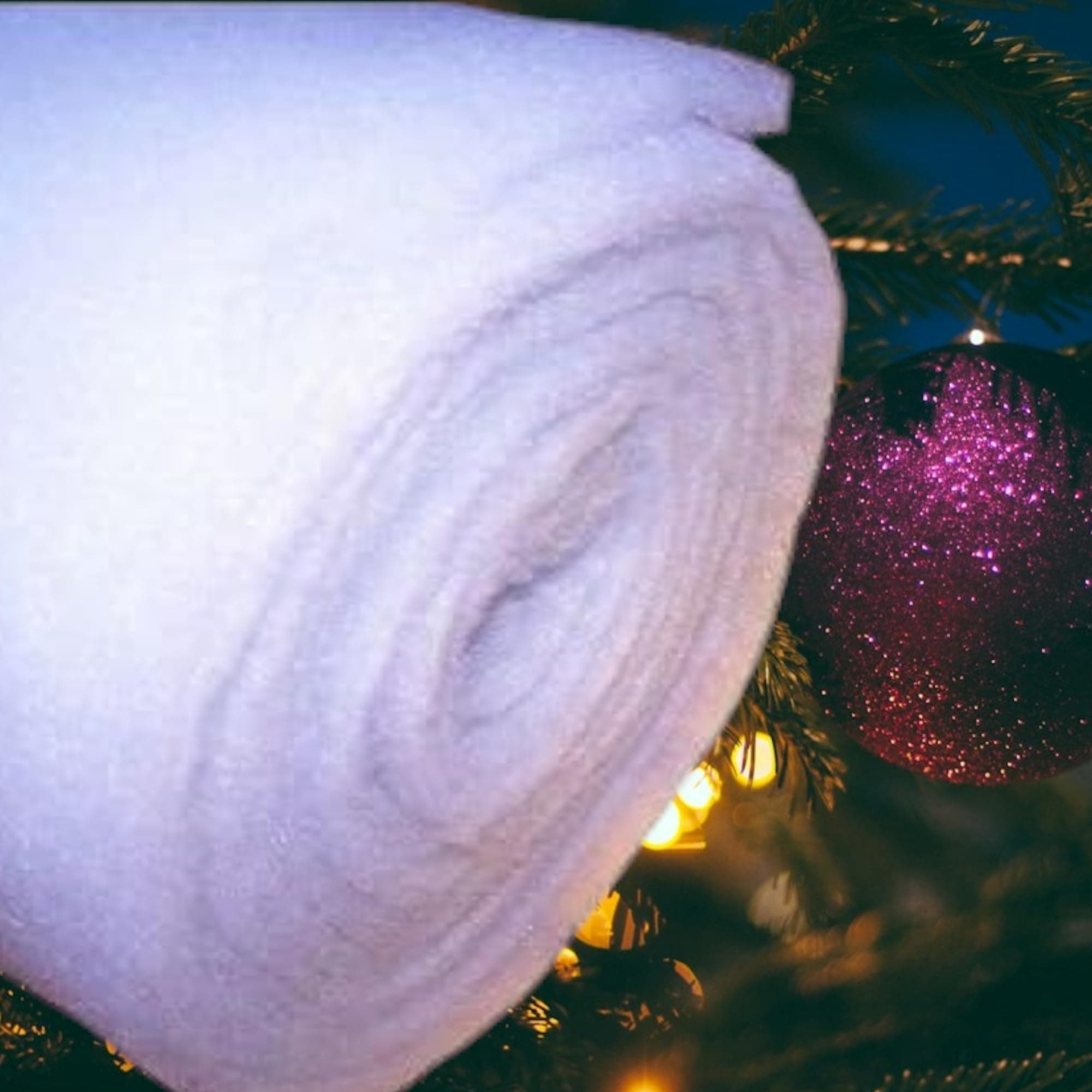 16ft Roll of Artificial Fake Snow Christmas Nativity Soft White Blanket