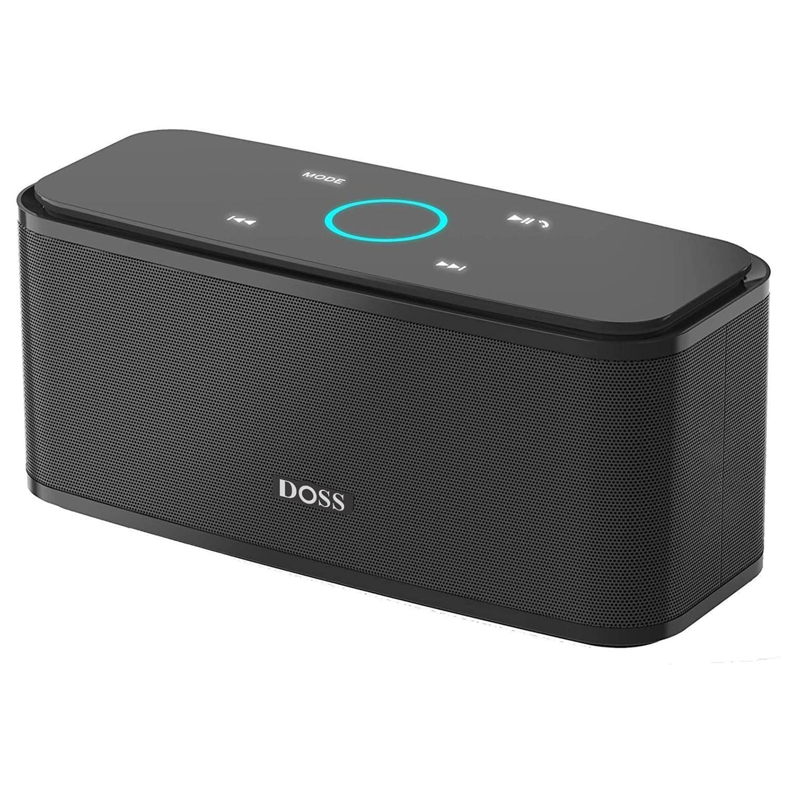 DOSS SoundBox 12 Watt 4.0 Channel Wireless Bluetooth Portable Speaker (Black)
