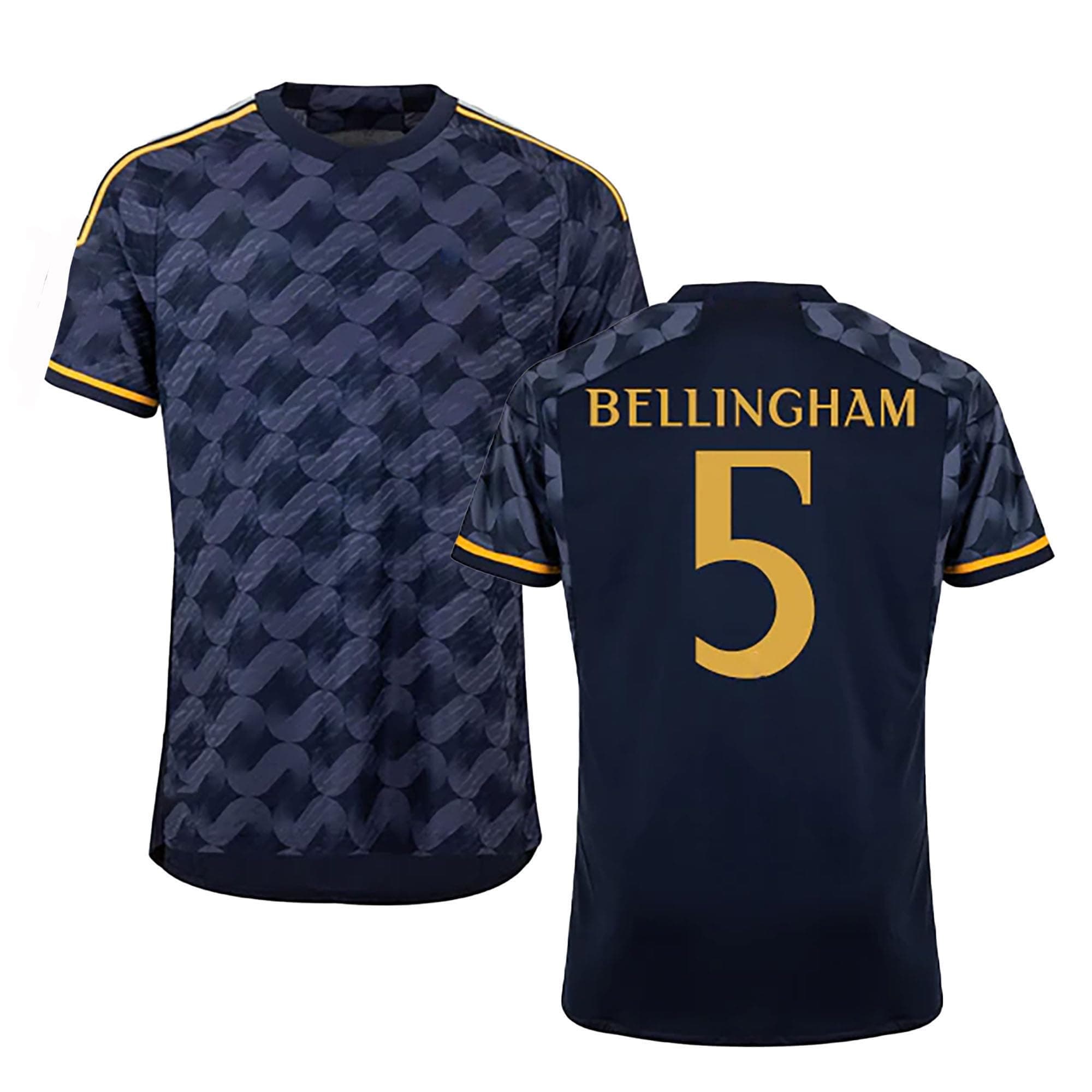 GenericFootball Sports Soccer Boys Madrid Jersey Home Away Prematch Kit Jerseys Regular Fit T-Shirt(Kid's, Boy's & Men's Polyester) (13_14 Years, Multicolor)