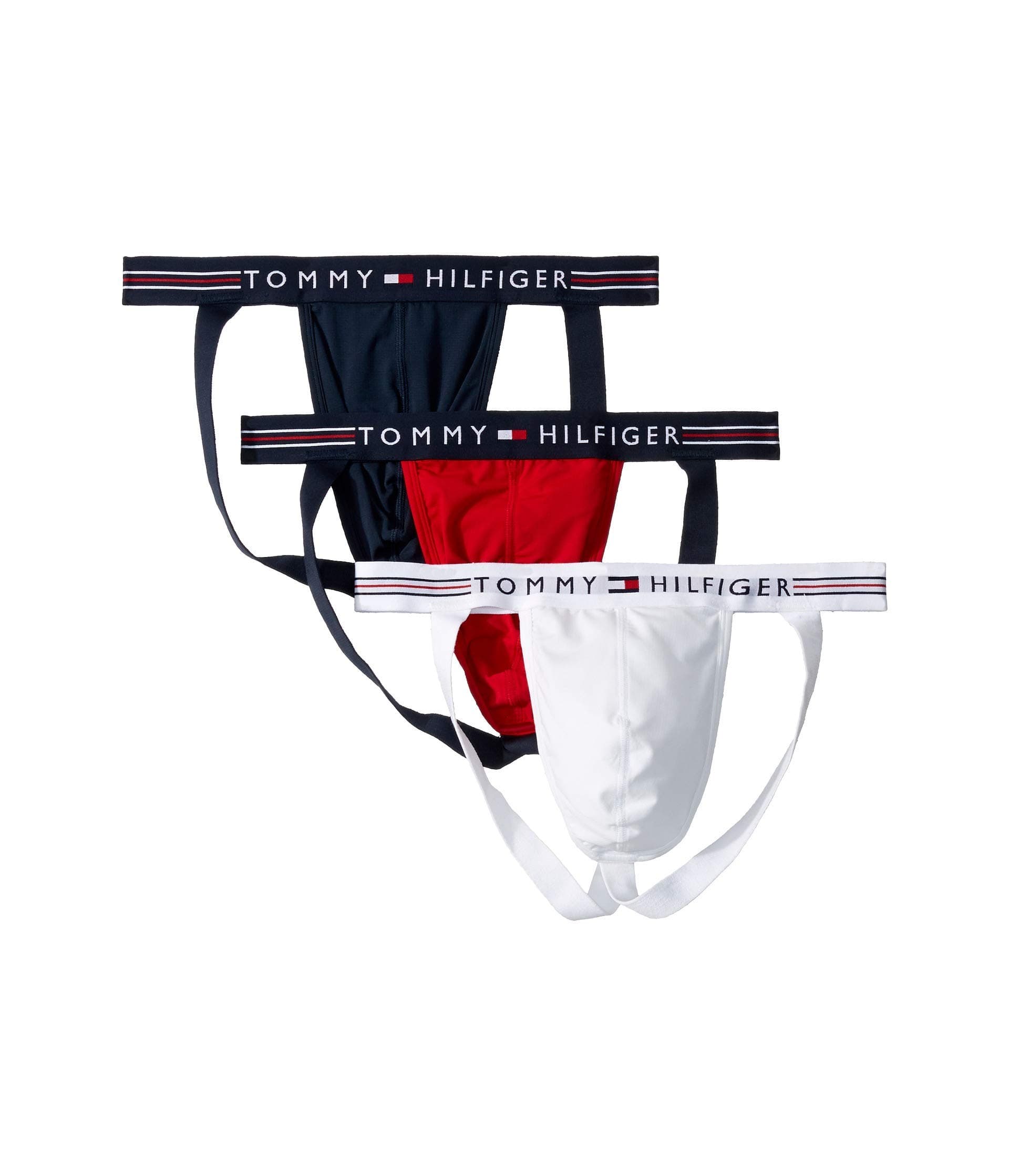 Tommy Hilfiger Men's Underwear Stretch Pro Multipack Jock Straps