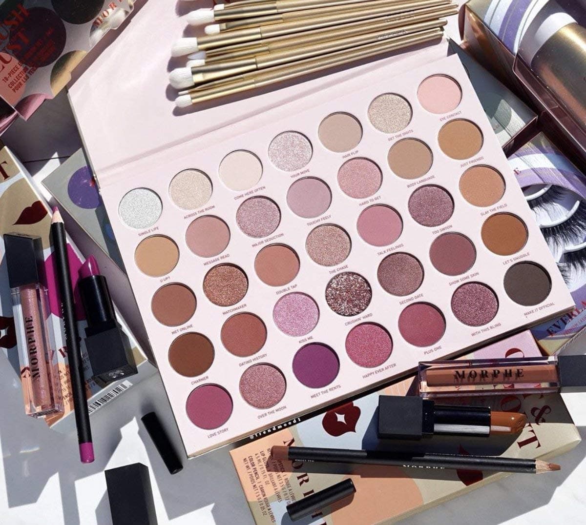 MORPHE 35OS - 35 COLOR SHIMMER NATURE GLOW EYESHADOW PALETTE