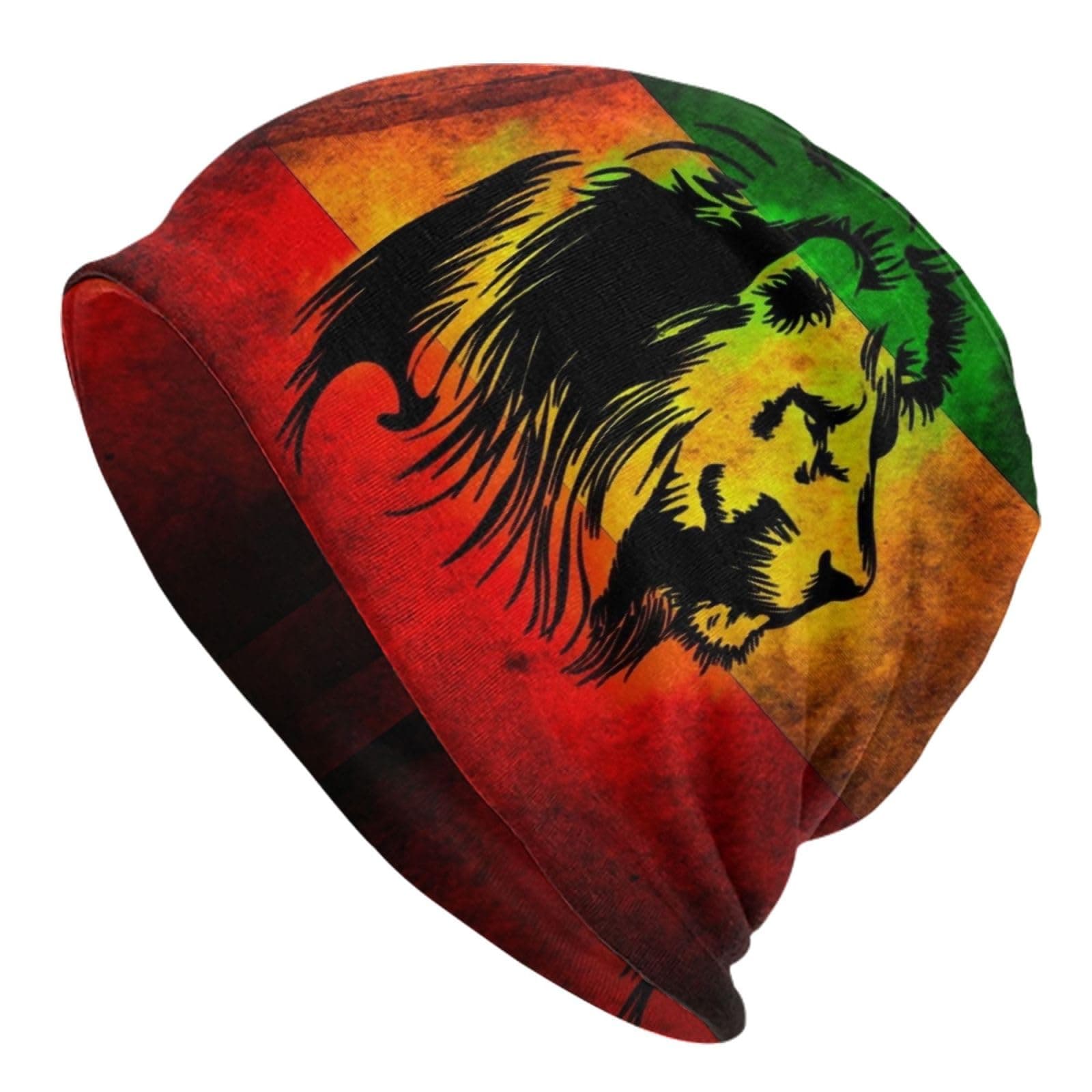 Jamaica Flag Beanie hat Knit hat Skull Cap Slouchy Warm Headwear for Jogging Cycling Adult Women Men