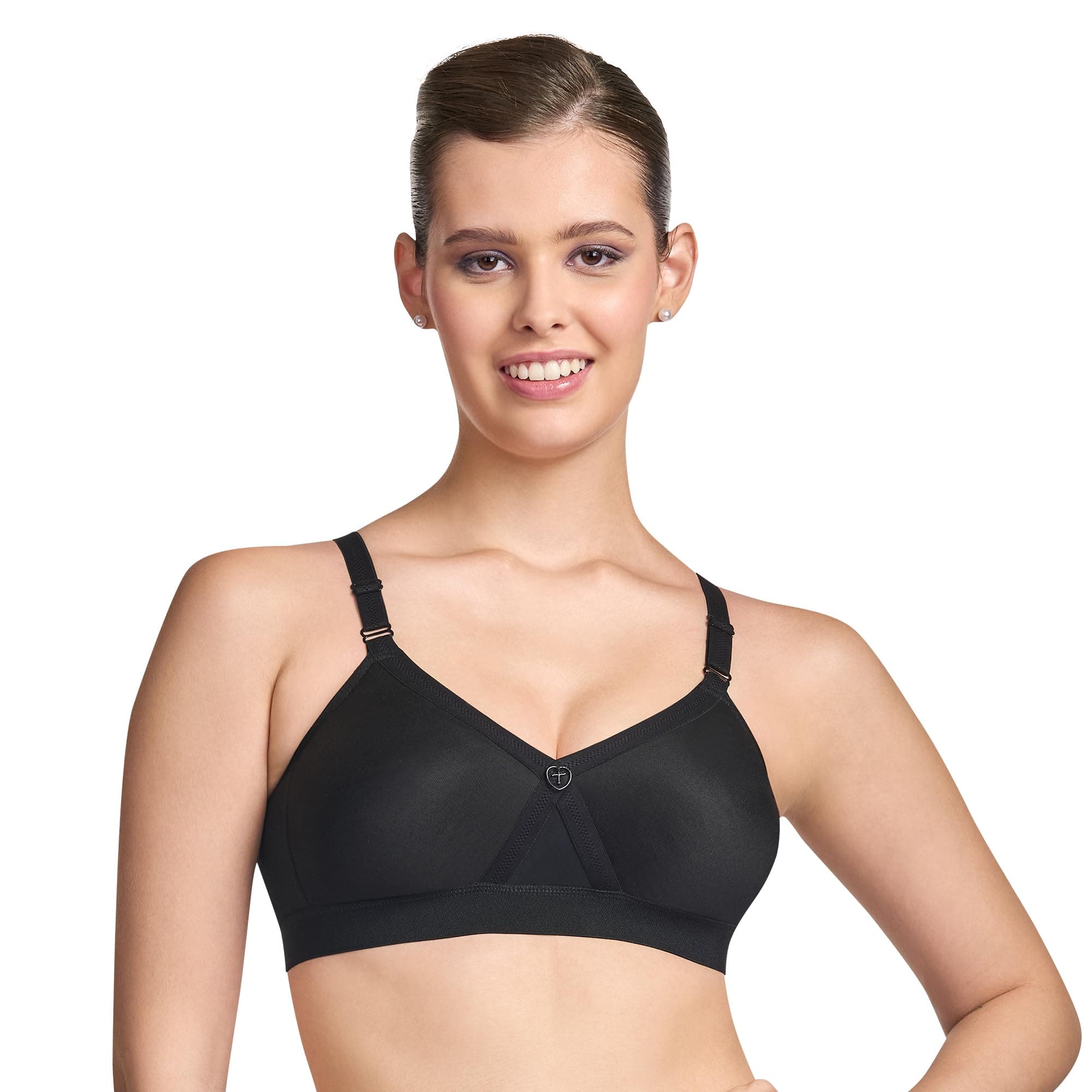 TRYLO Women's Cotton Solid Regular Fit Bra