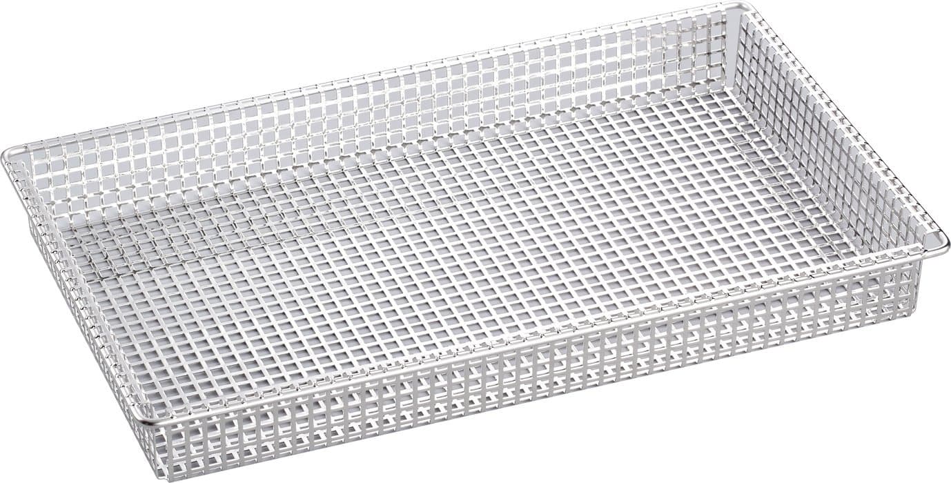Stainless steel grid basket, 18/8 stainless steel, Fry Basket, Commercial Combi Oven, 1/1 GN size