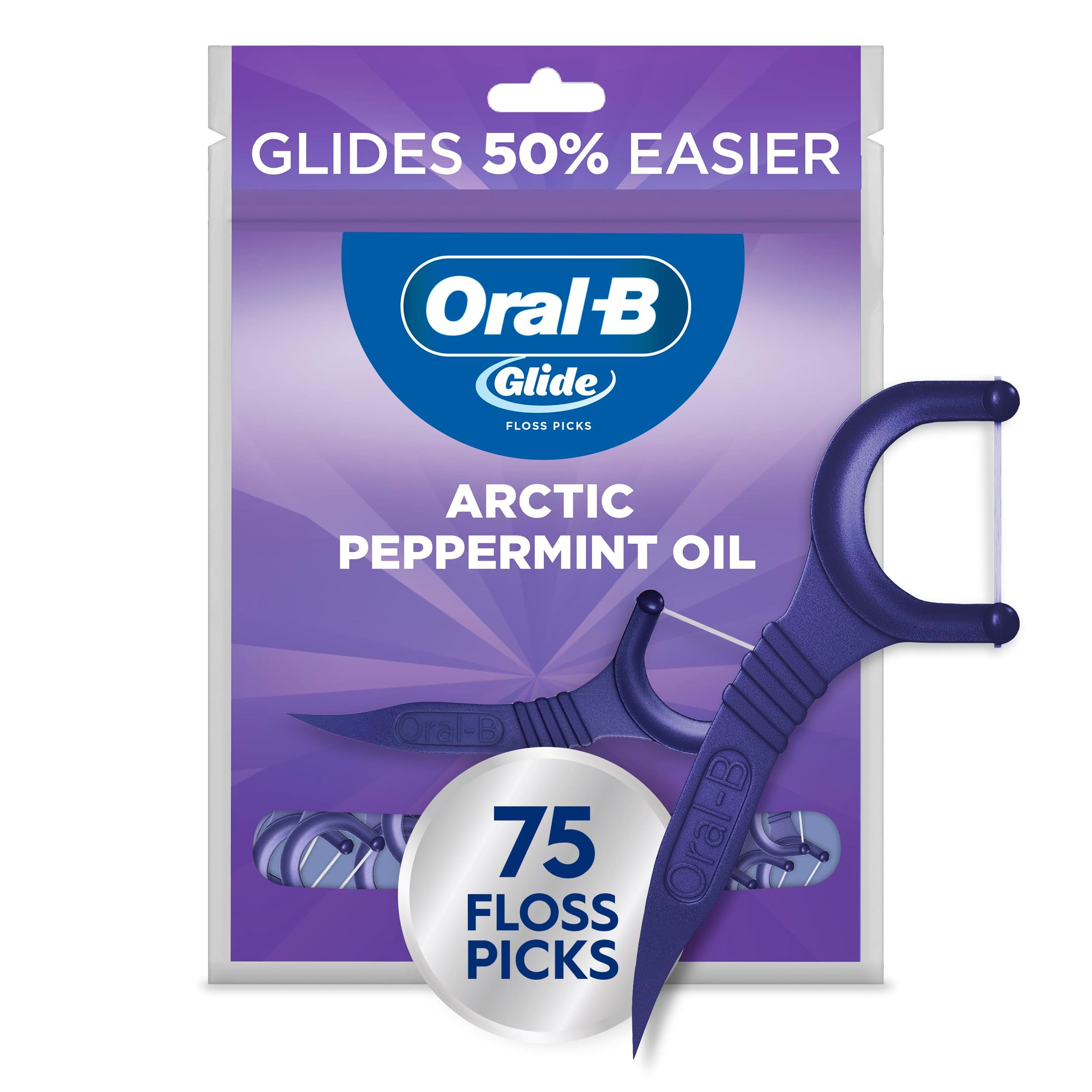 Glide 3d White Floss Picks Radiant Mint
