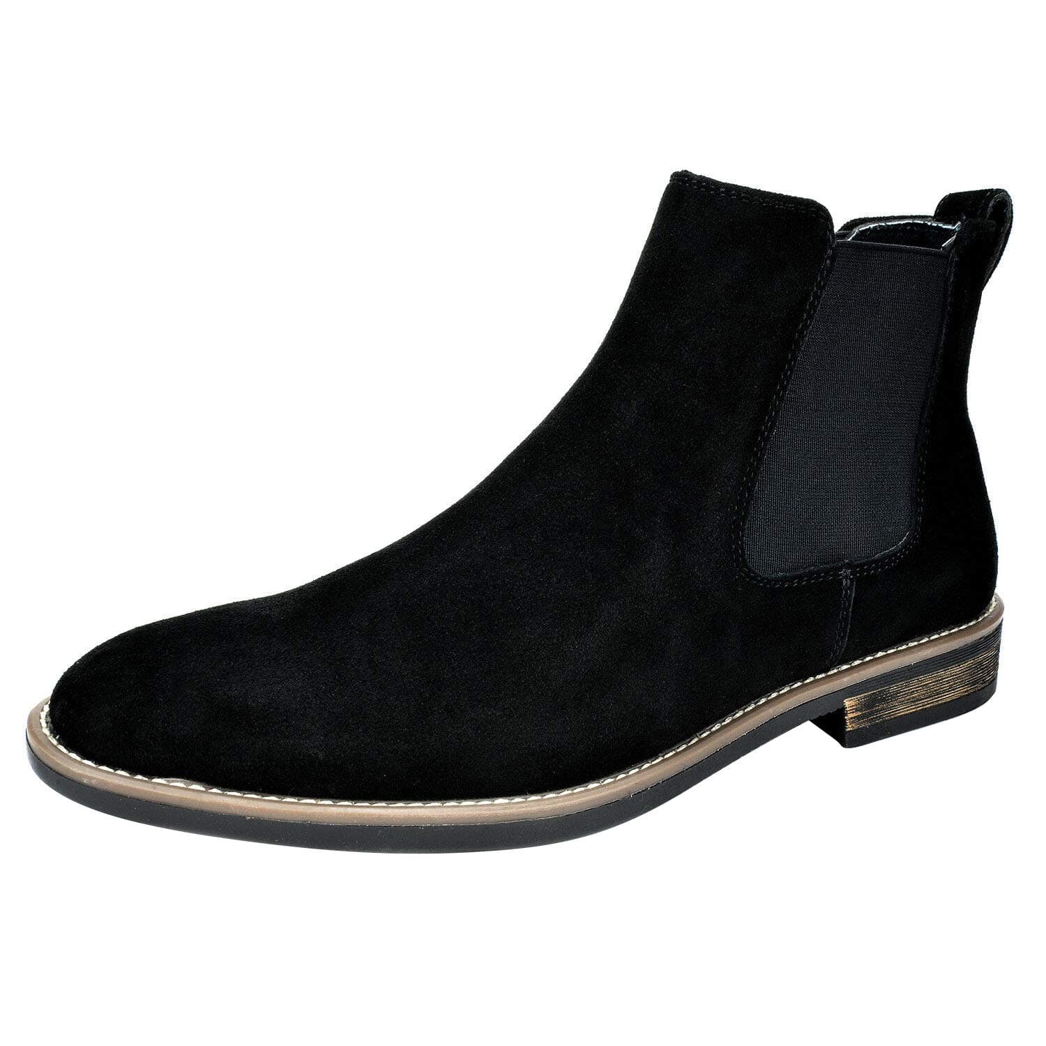 Men's Leather Chelsea Ankle Boots, Work and Fashion, Walking and Comfort Casual Business Shoes