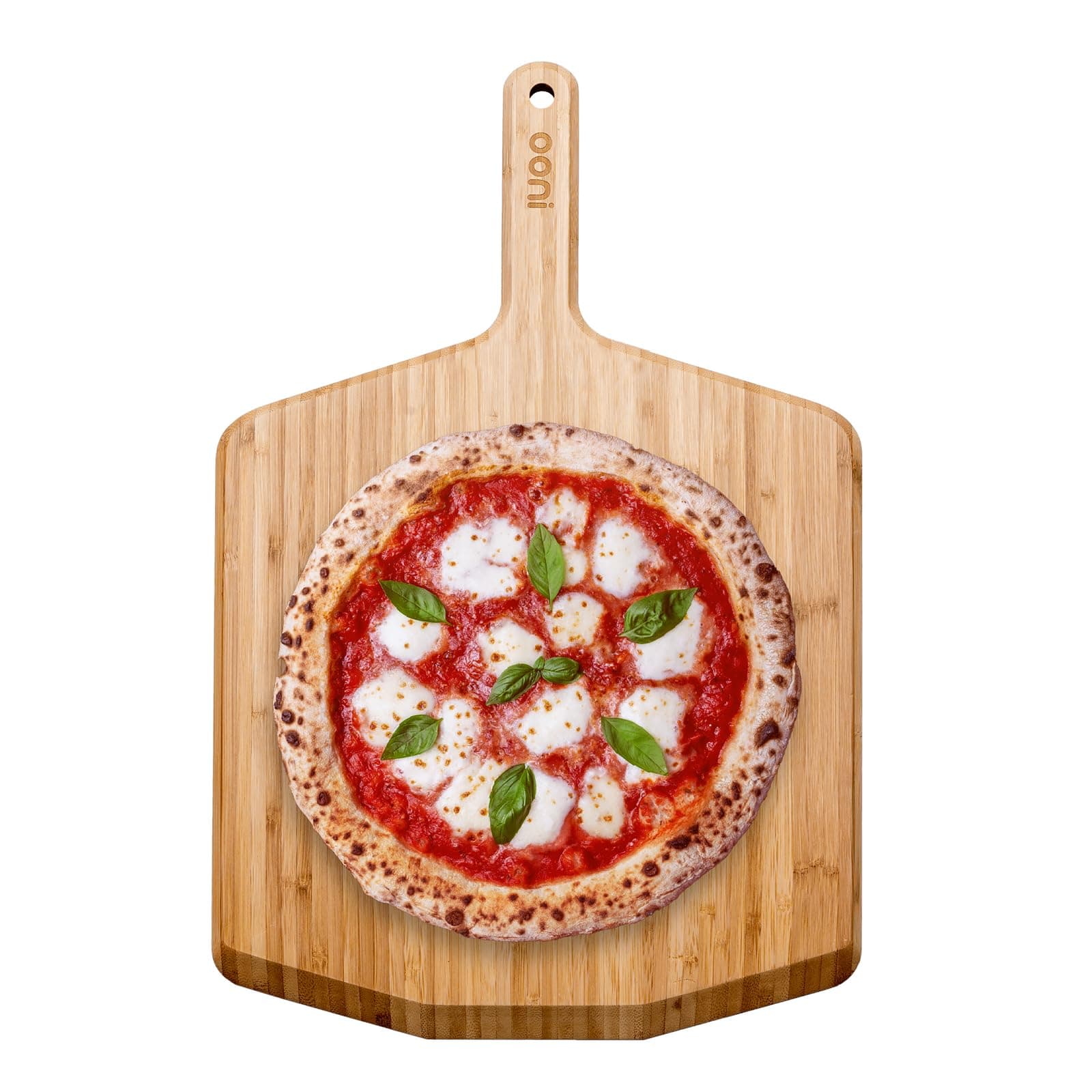 14” Bamboo Pizza Peel – 14 Inch Wooden Pizza Spatula Paddle, Pizza Cutting Board, Pizza Oven Accessories, Pizza Tools, Pizza Peel Wood, Pizza Board