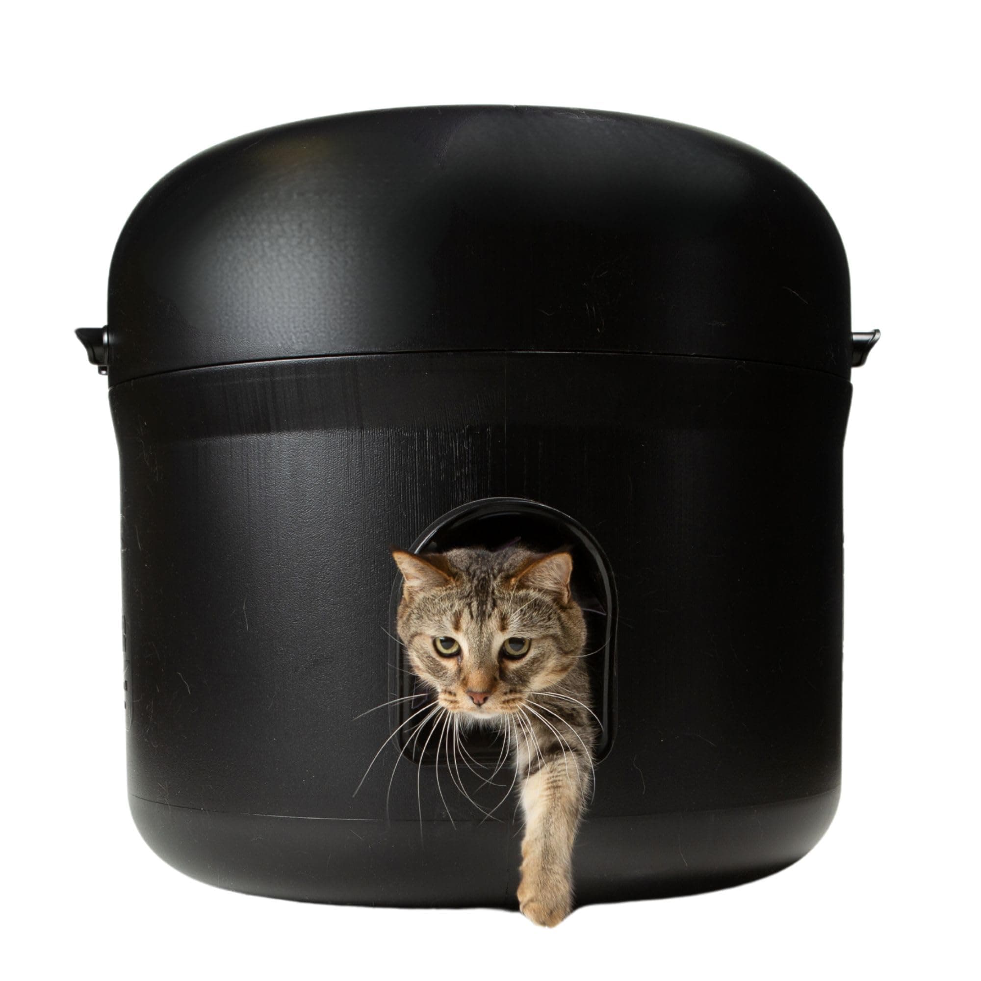 The Kitty Tube Outdoor Insulated Cat House-Feral Option with Straw