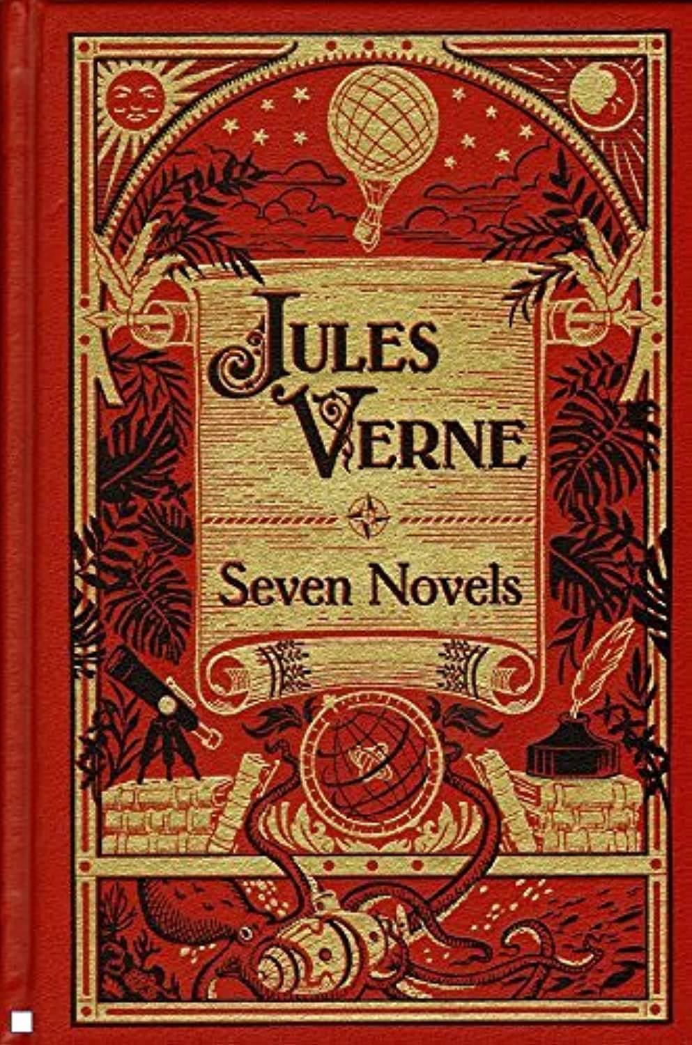 LBC : Jules Verne : Seven Novels: (Barnes & Noble Collectible Classics: Omnibus Edition) (Barnes & Noble Collectible Editions) Hardcover – 22 August 2010