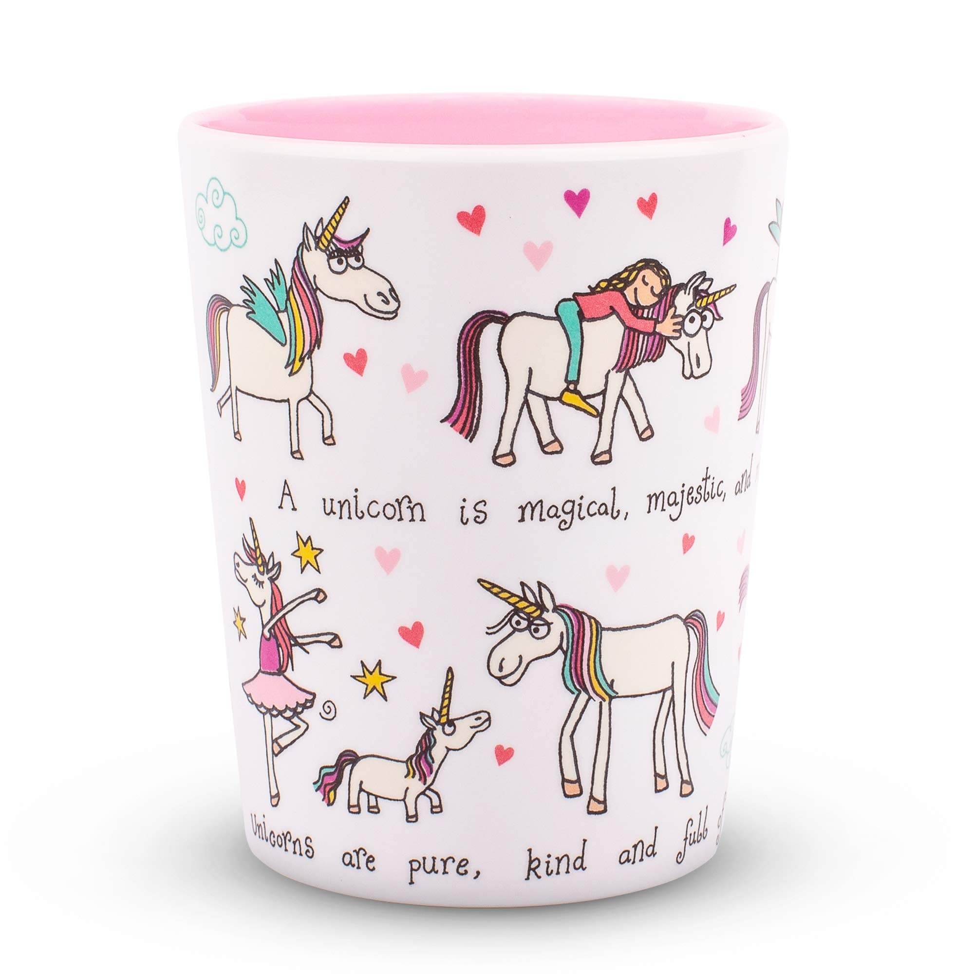 Tyrrell Katz Unicorn Design Melamine Beaker