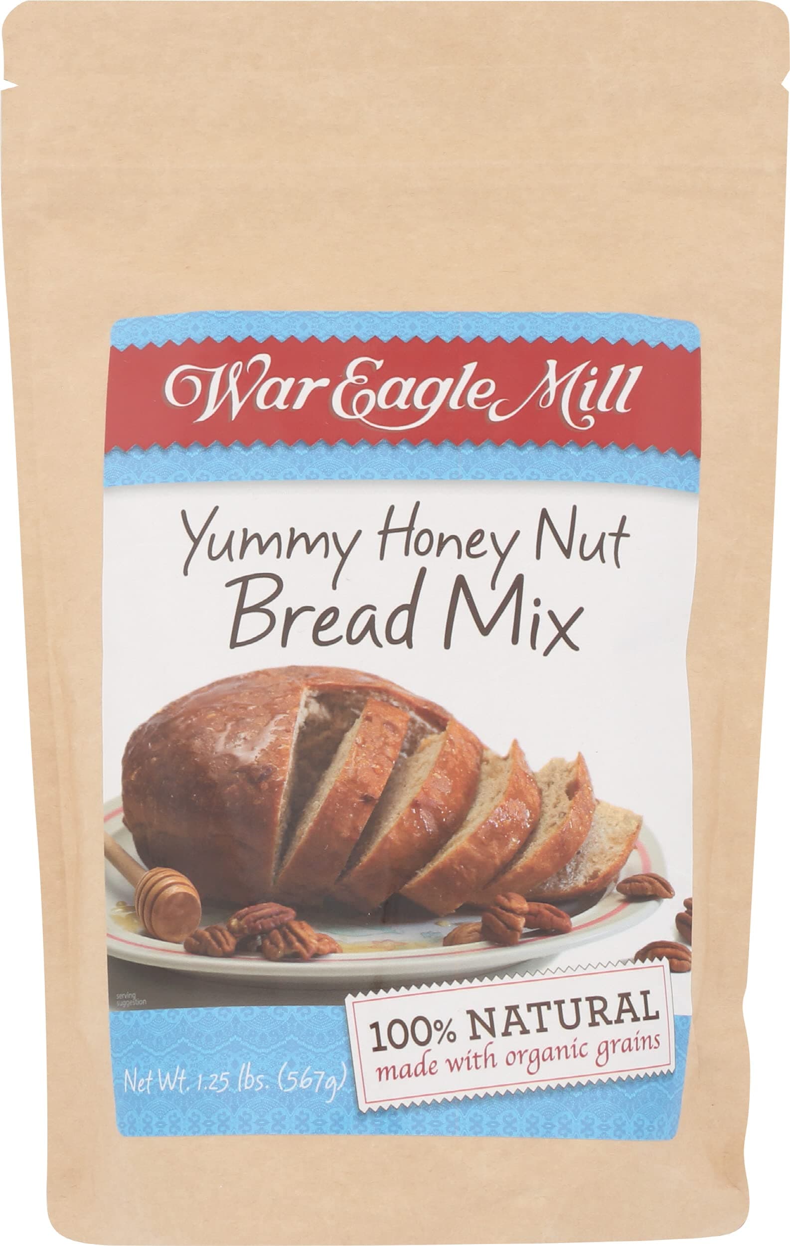 WAR EAGLE MILL Yummy Honey Nut Bread Mix, 20 OZ