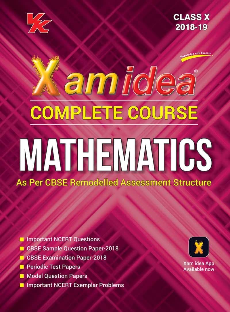 Xam Idea Complete Course Mathematics Class 10 for 2019 Exam Paperback – 15 May 2018