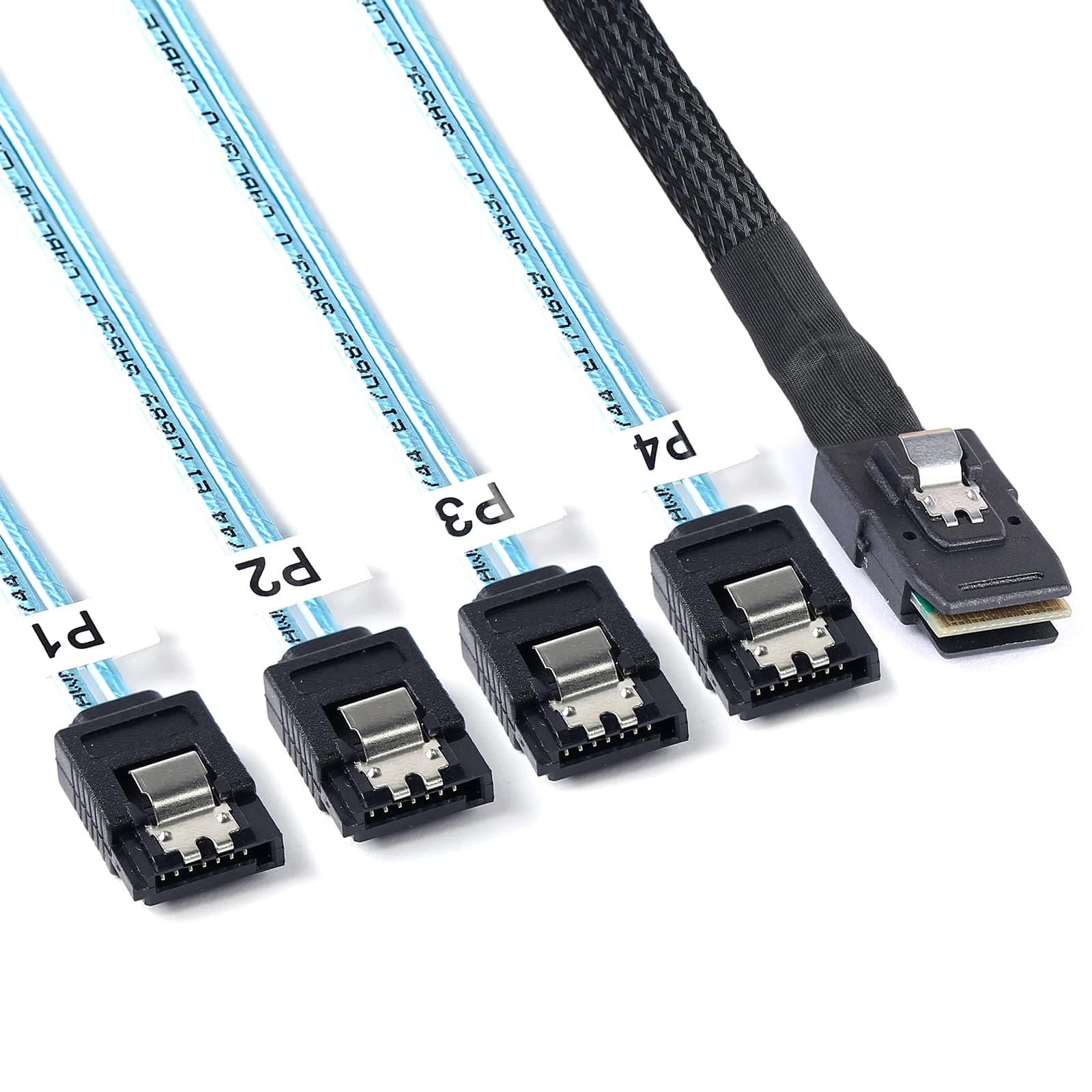 MINI SAS to SATA CABLE(0.5m)