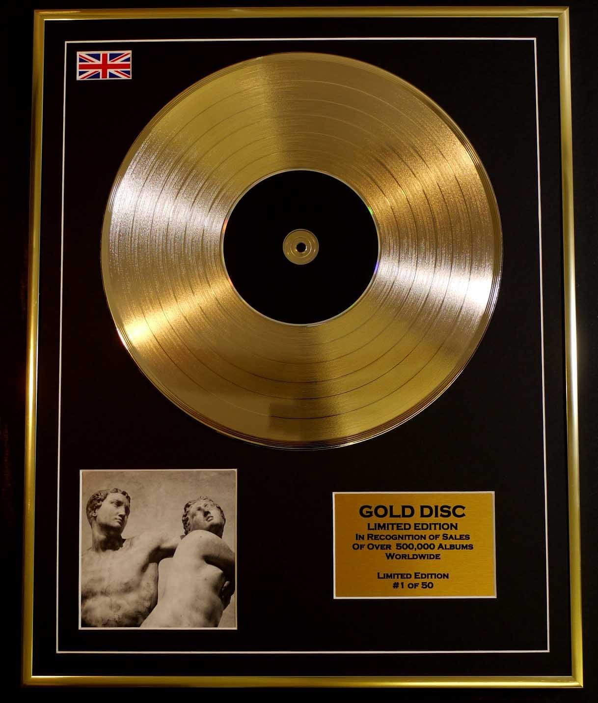 JAY-Z/LTD. EDITION CD GOLD DISC/RECORD/MAGNA CARTA HOLY GRAIL