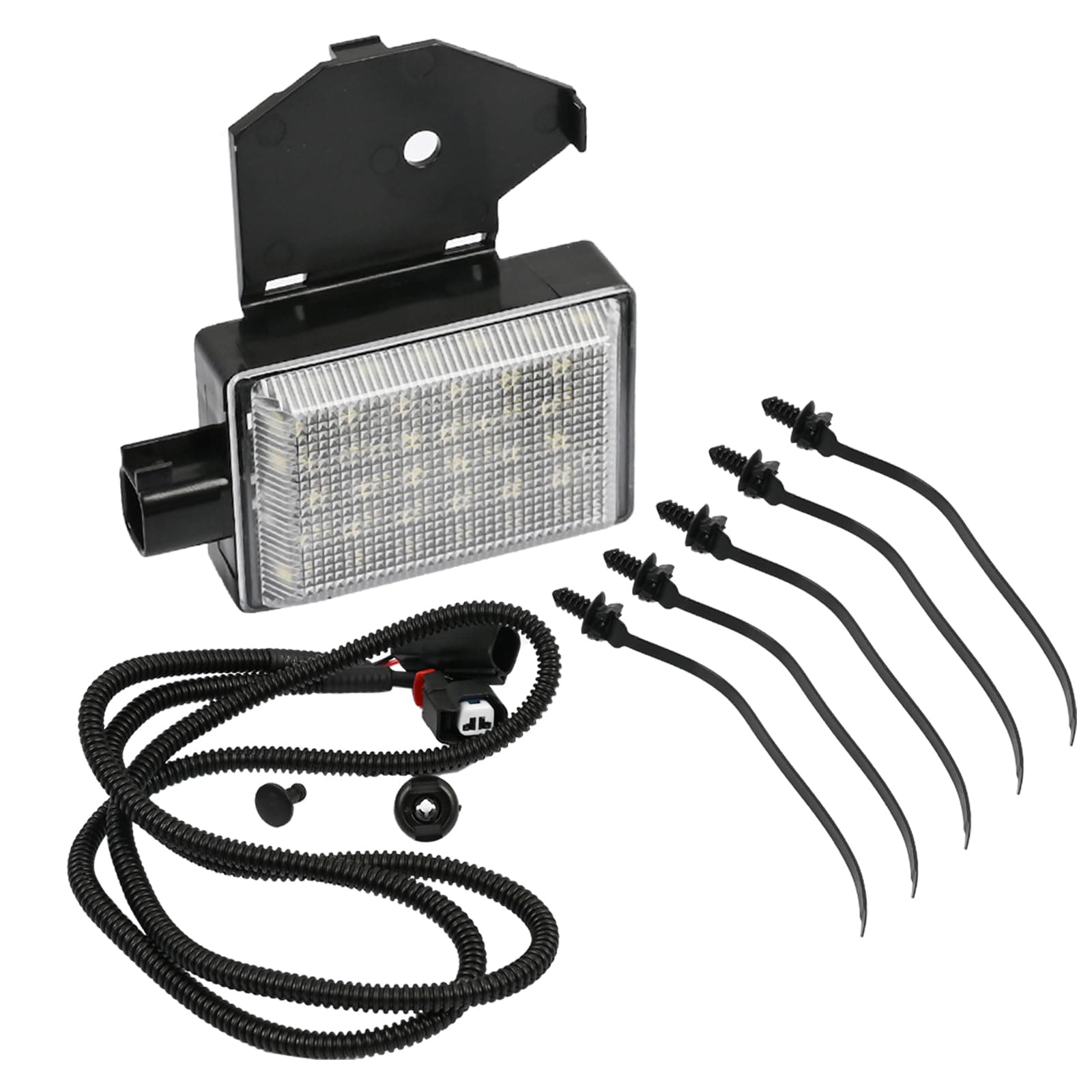 Getfarway LED Under Hood Light & Wiring Harness 56021441AC Compatible with 2009-2018 Dodge Ram 1500 2500 3500 Pickup Truck,Replace 68395126AA, 68395126AB, 68090861AA