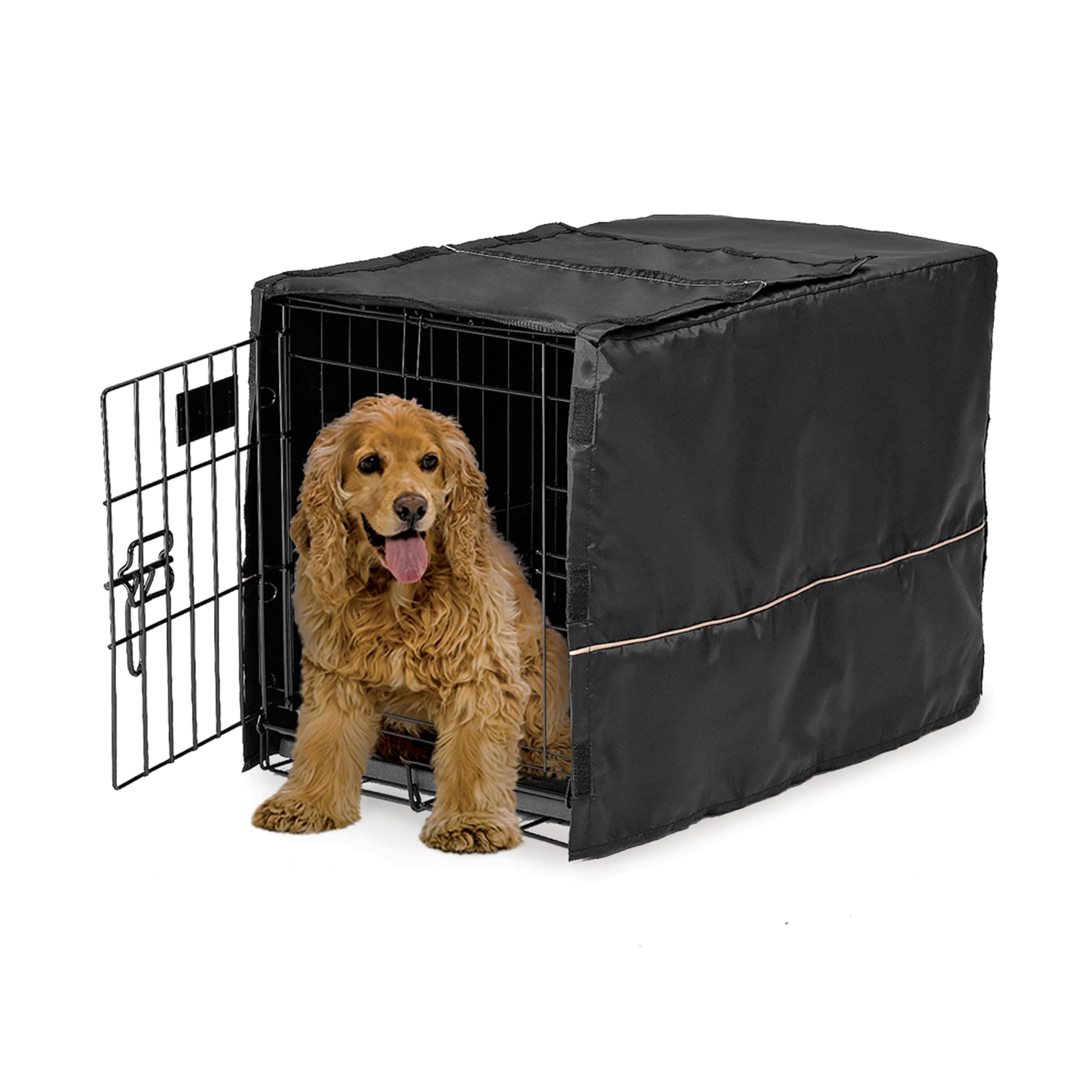 MidWest Polyester Crate Cover, Black, 30 inch, 1662