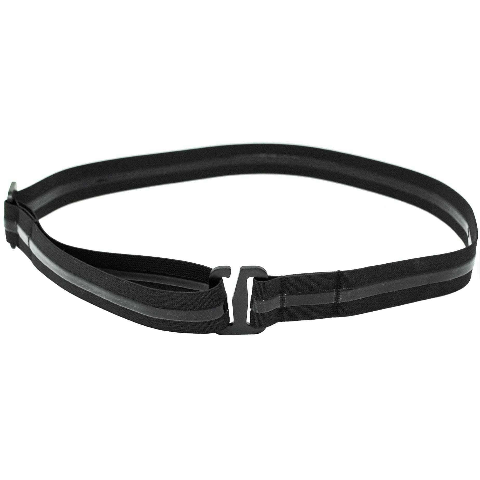 Tuck-It Belt Style Shirt Stay for Men Police from (Made in USA -Standard Size, Select Series) Shirt Tucker Holder for Law Enforcement, Black, One Size (Adjustable)