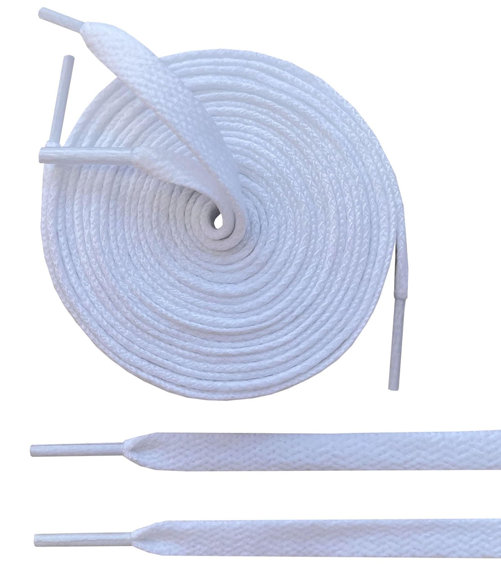 Supaper2 Pairs Flat Shoe Laces for Sneakers, Shoelaces for Sneakers Athletic Running Shoes Boot Strings