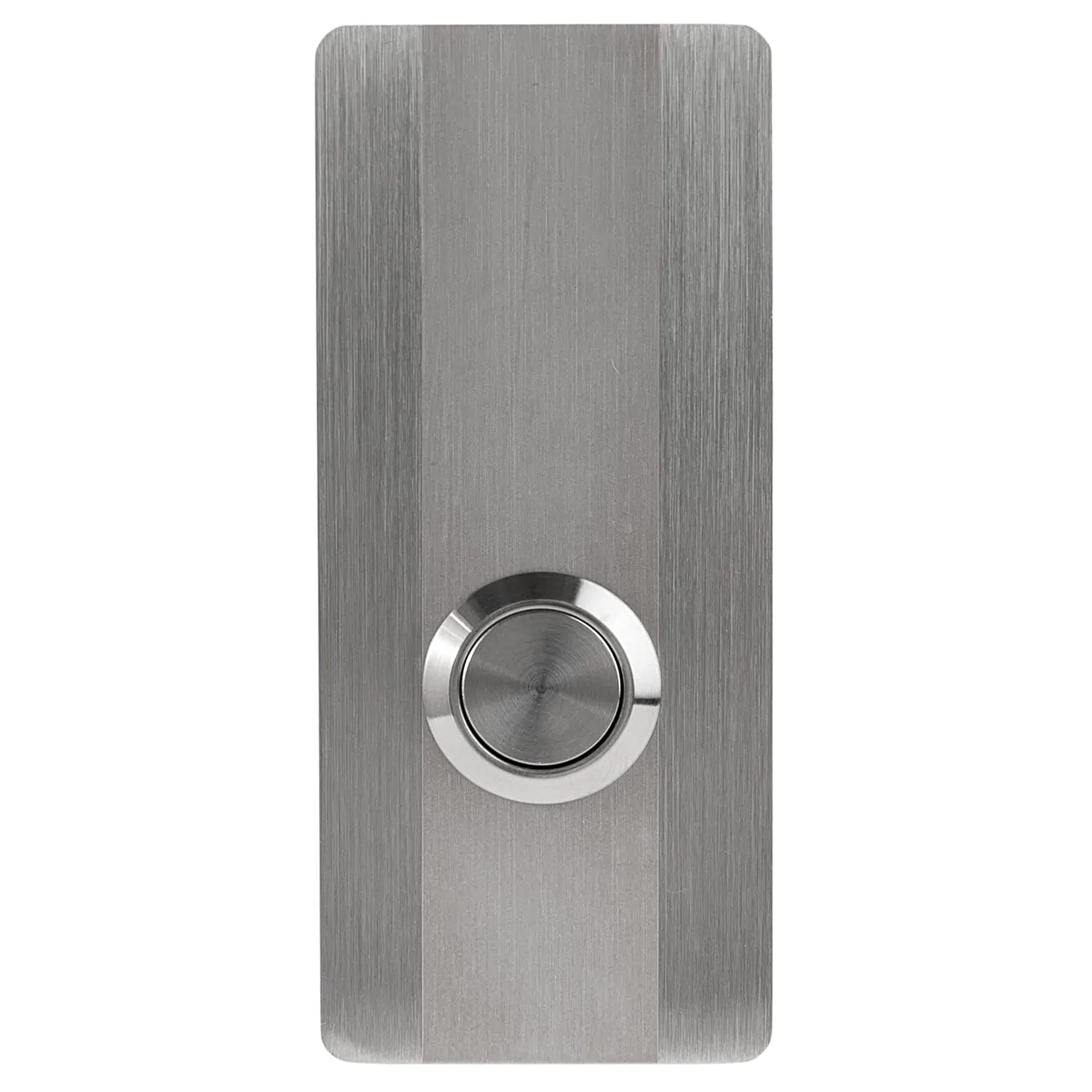 Model R4 Doorbells, R-Series Stainless Steel Designer Doorbells 1.37” x 3.14” x 5/32”