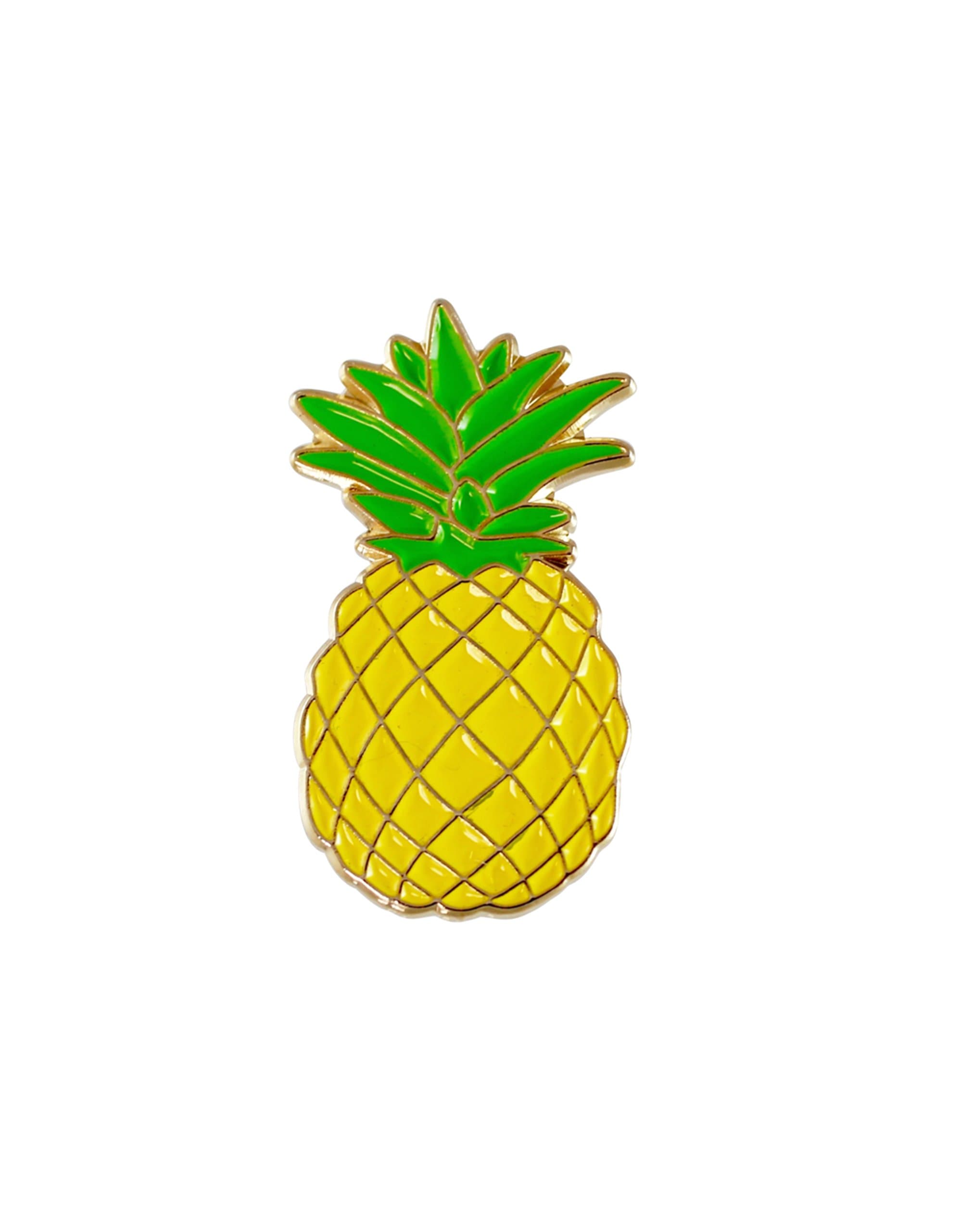 Enamel Pineapple Pin - 1 Piece