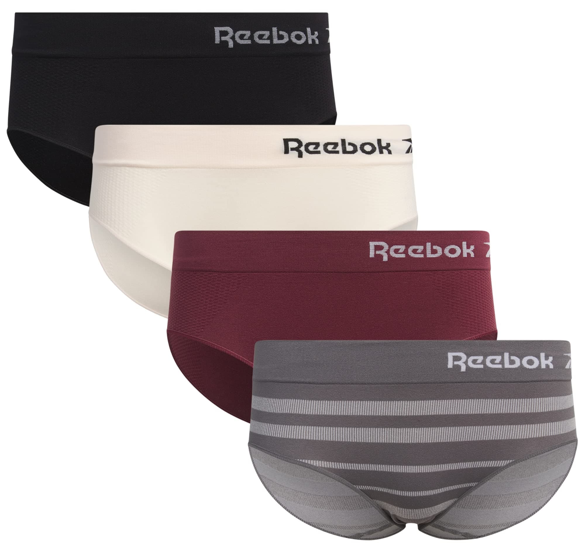 Women’s Underwear - Seamless Hipster Briefs (4 Pack)