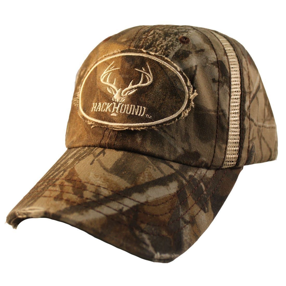 RackHoundMen's Camo Hunting Cap - Hardwoods Camo