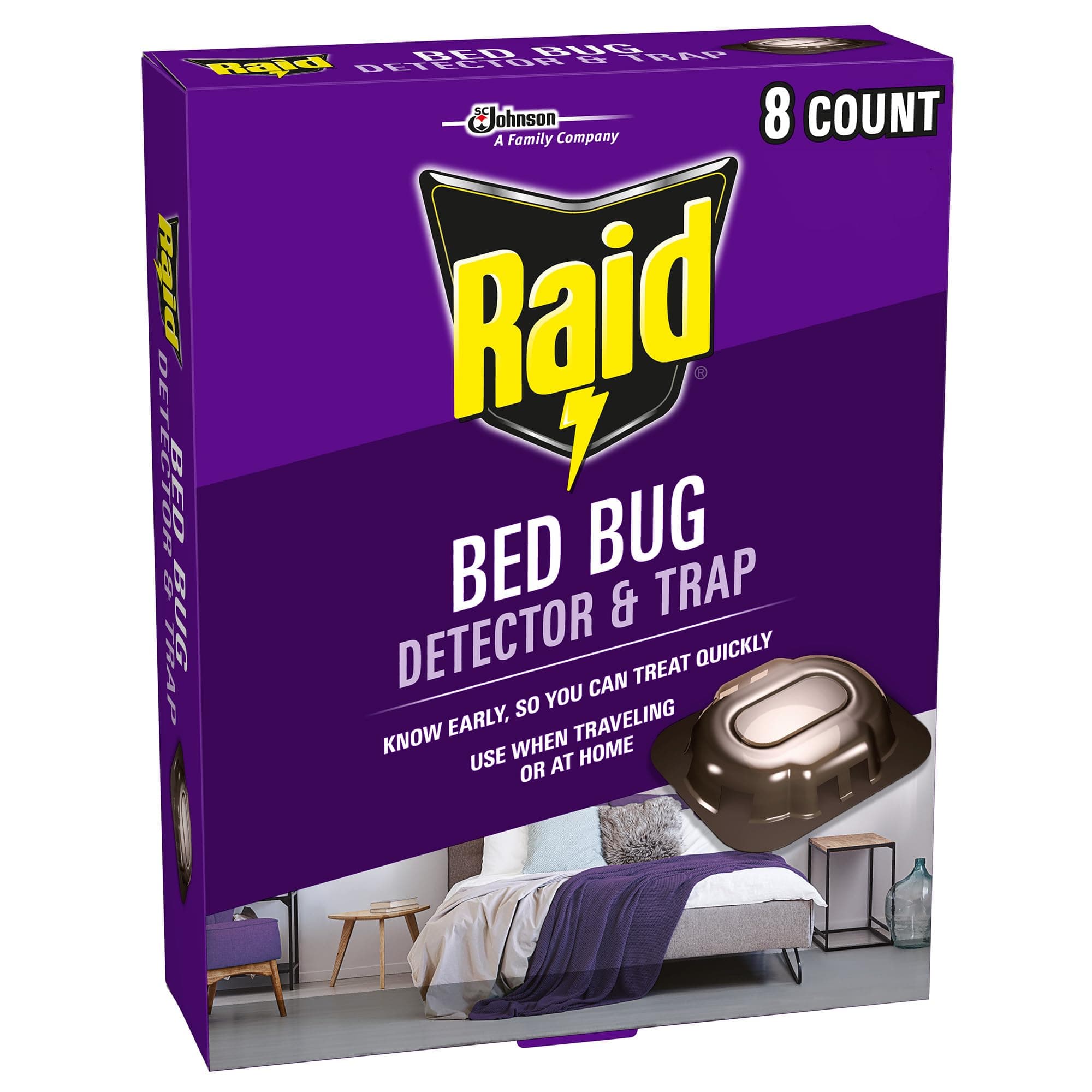 Raid Bed Bug Detector & Trap