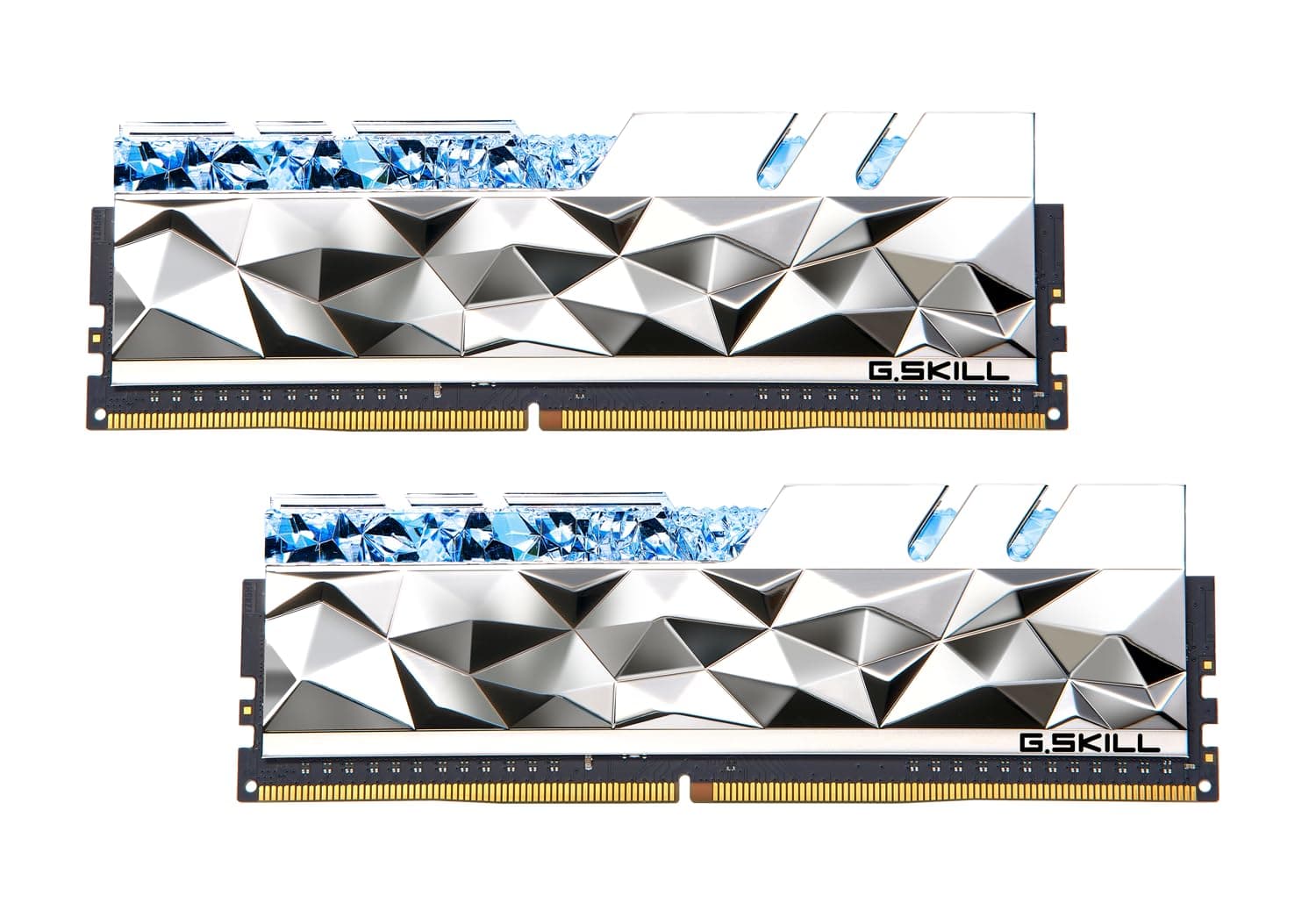 G.Skill DDR4 RAM Memory 16GB 3600MHz Trident Z Royal Elite RGB 2x8GB Silver F4-3600C16D-16GTESC