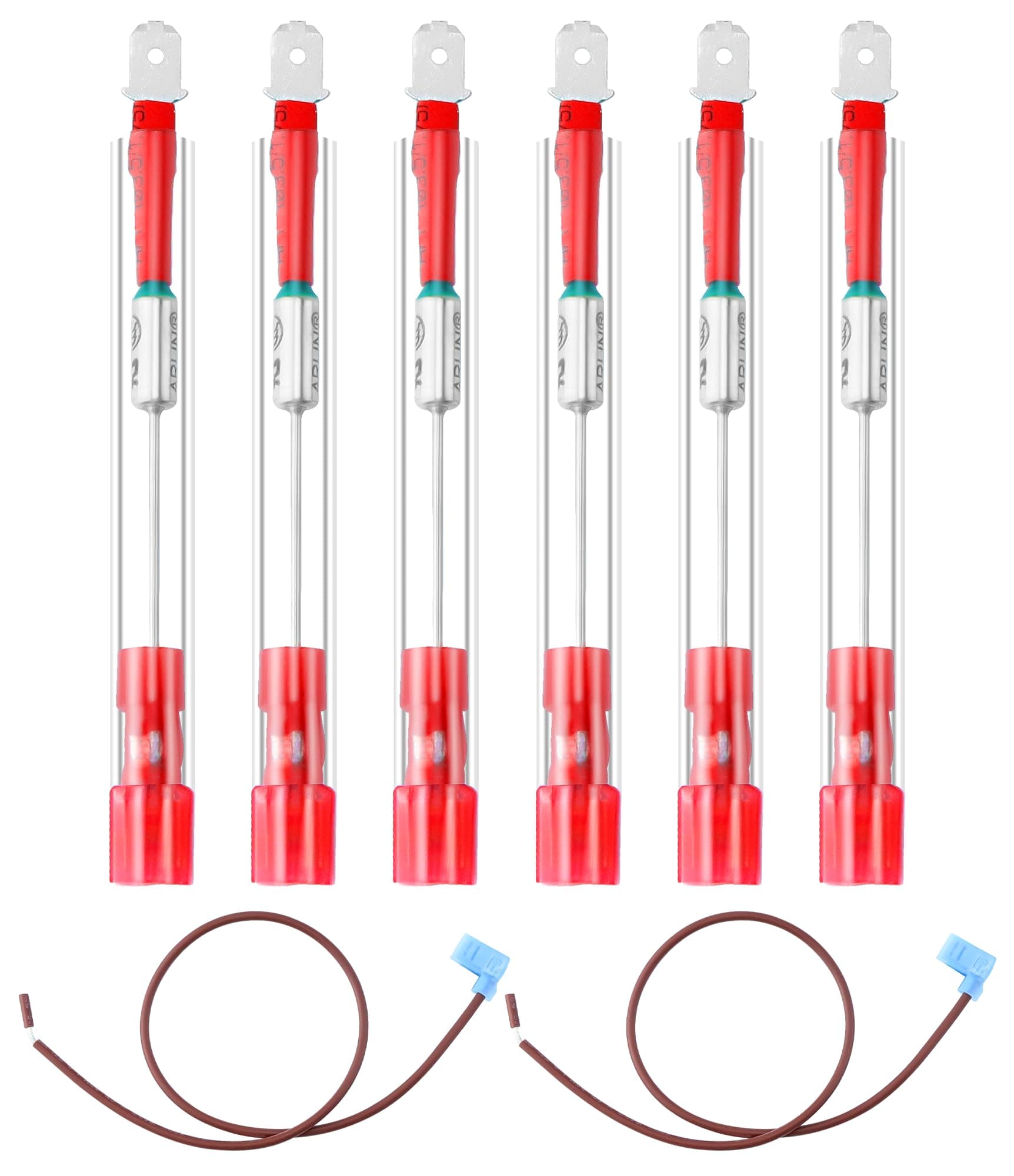RV Water Heater Thermal Cutoff Kit - Rv Atwood 93866 Water Heater Cutoff Replacement Models # GCH6-4E GCH6-6E G6A-7E G6A-8E GC6AA-9E GCH10A-2E G610-3E GH610-3E-Water Heater Thermal cut-off kit(6+2)
