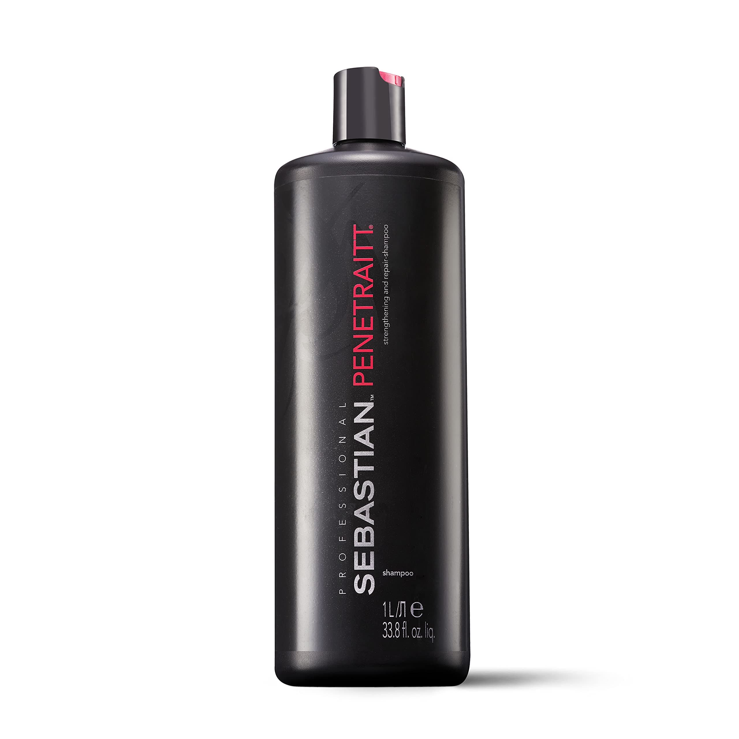 Sebastian Professional Penetraitt Shampoo, Strengthen & Repair for Damaged Hair, Professional Hair Care, 1L