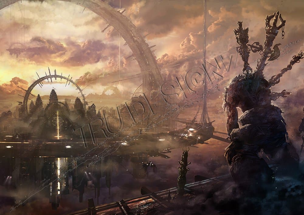 Tru Designz Accessories Asuras Wrath Landscape Viewpoint Poster A1 A2 A3 Wall Art