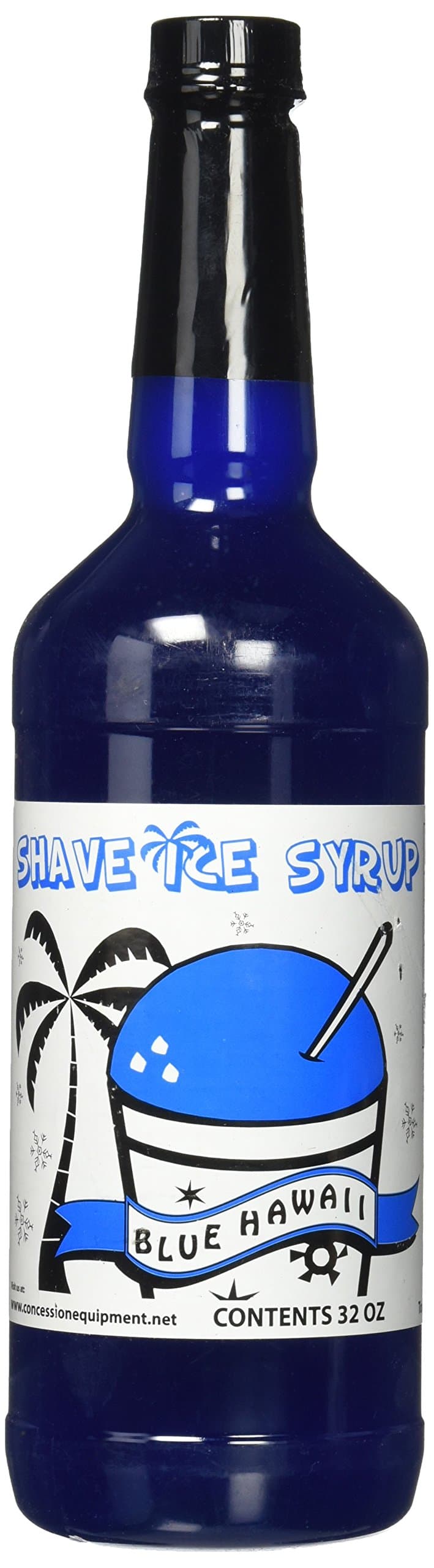 Premium Sno-Cone and Shaved Ice Syrup (Blue Hawaii)