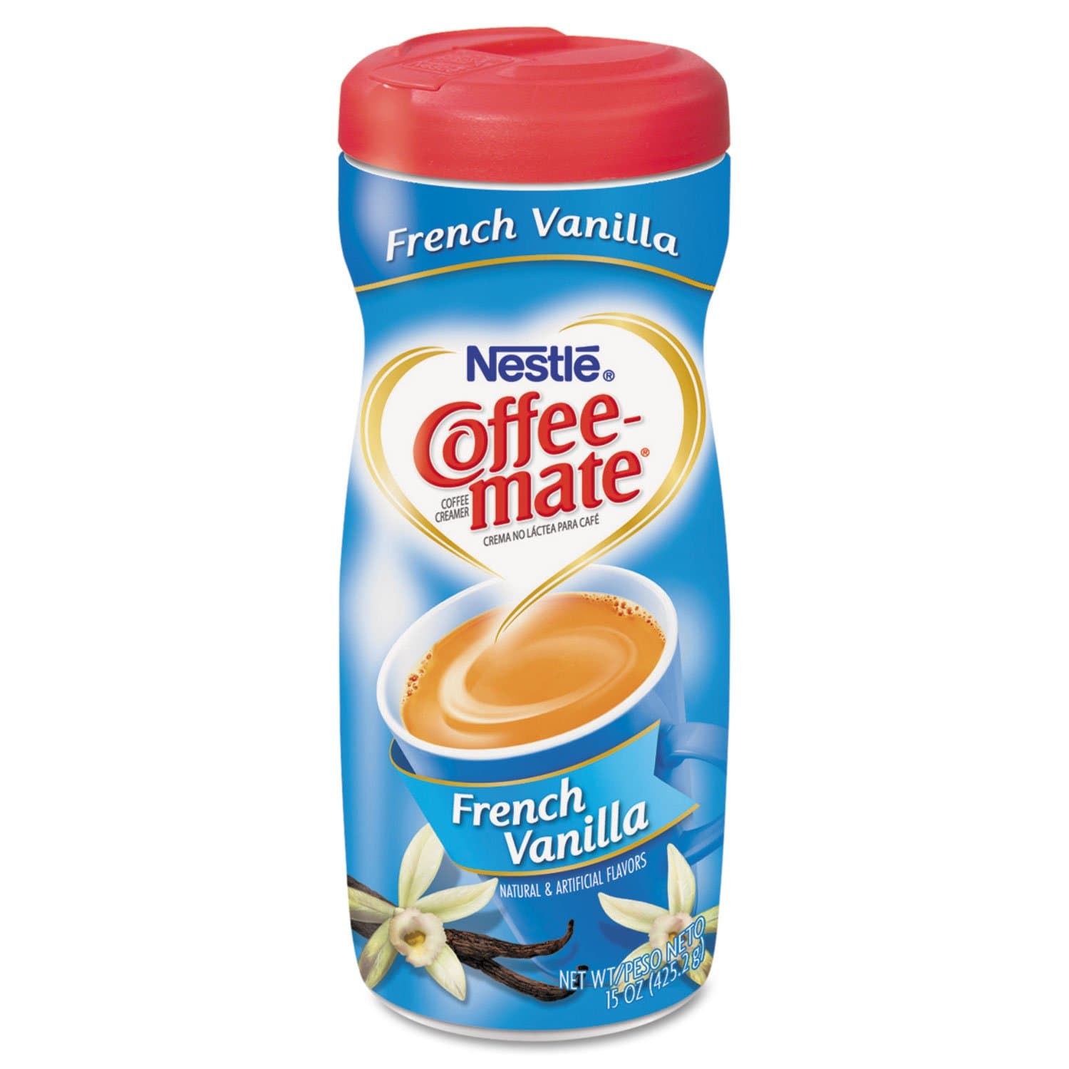 Nestlé Coffee-mate Coffee Creamer, French Vanilla, 15oz powder creamer