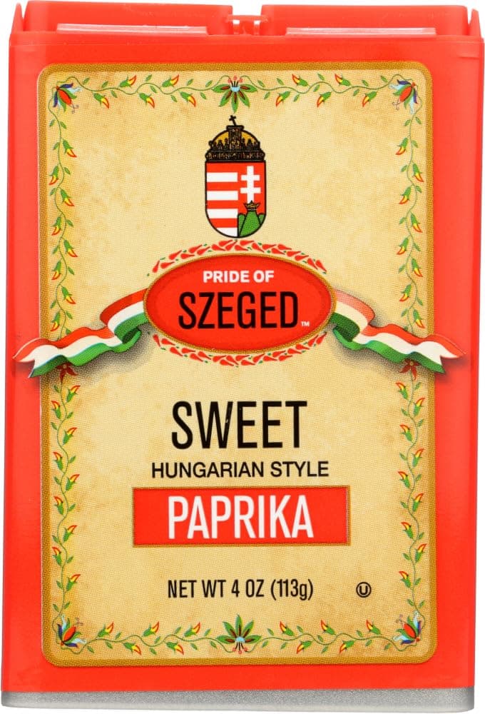 Szeged Sweet Paprika Seasoning Spice 4oz (Pack of 2)