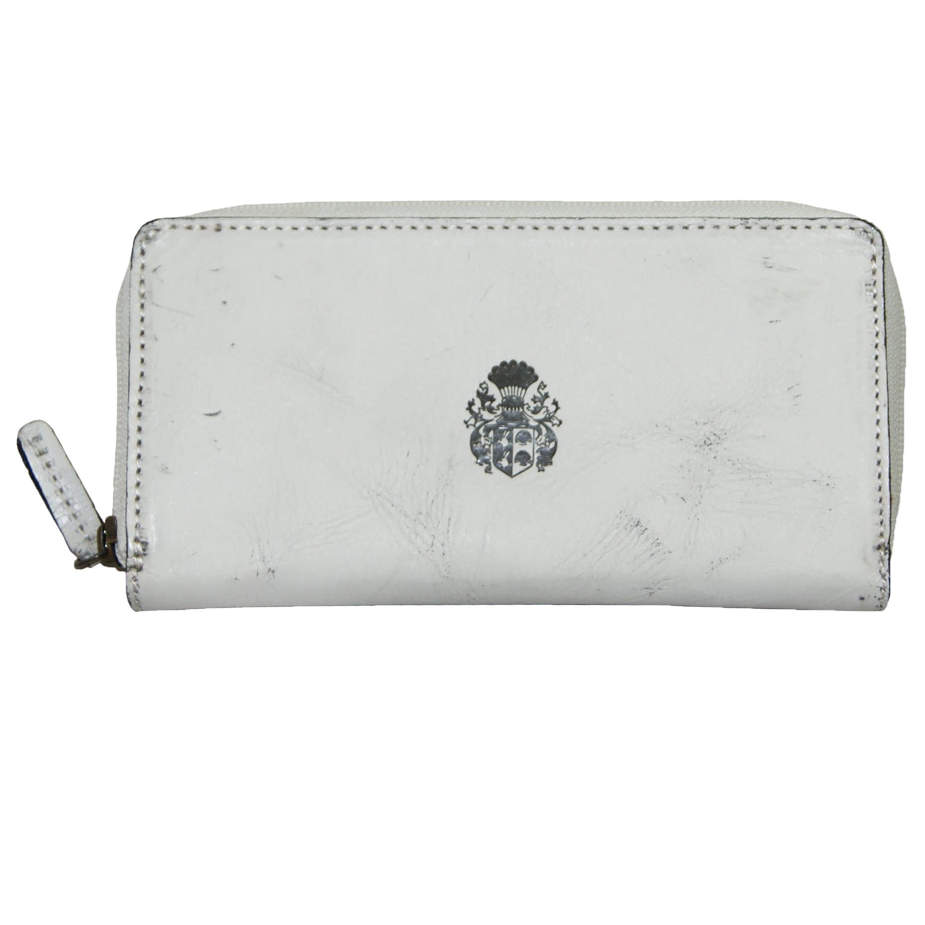 Baron of Maltzahn White Women's Wallet VON SUTTNER Antique-Leather